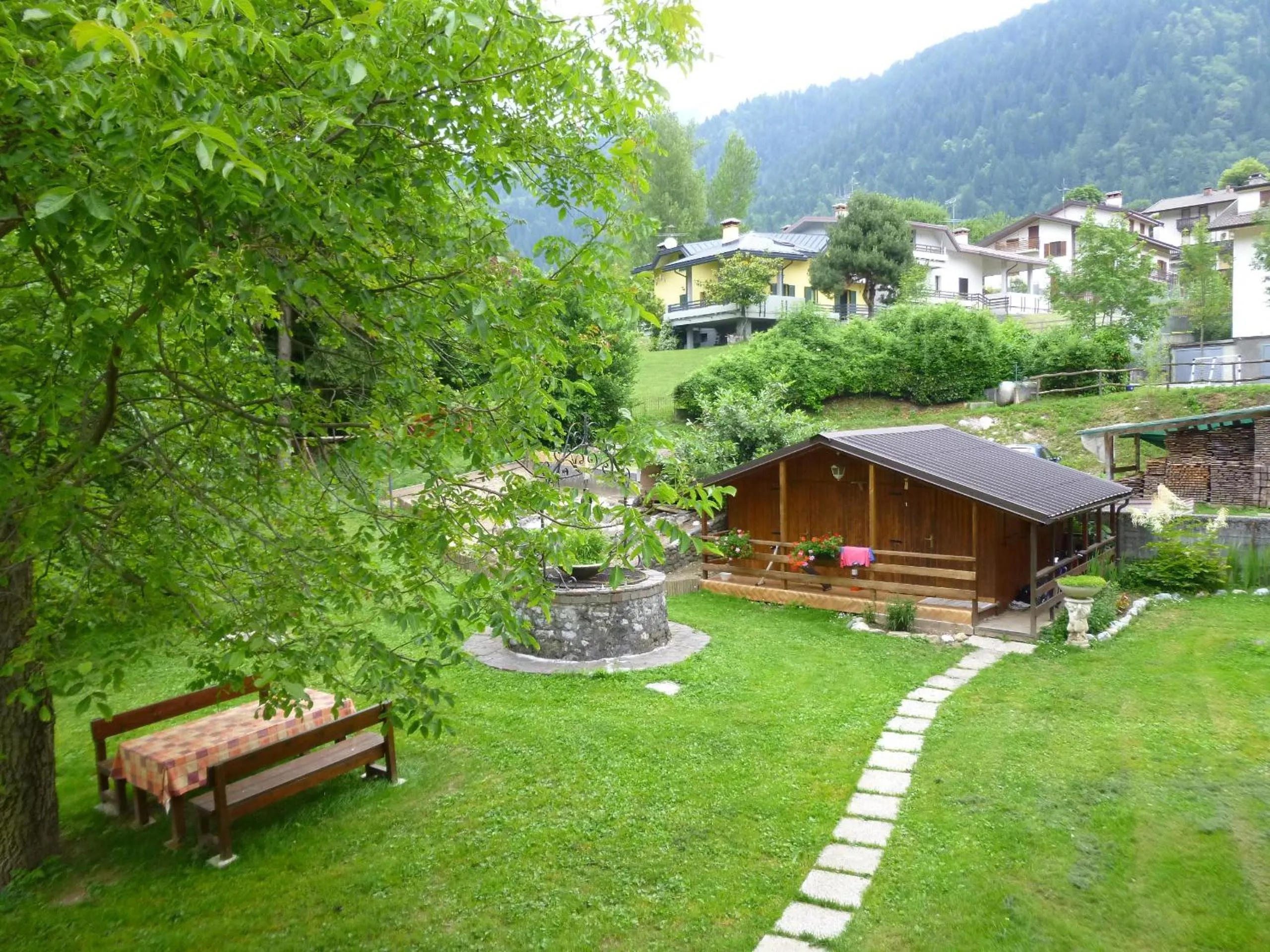 Garden in Hotel Park Oasi