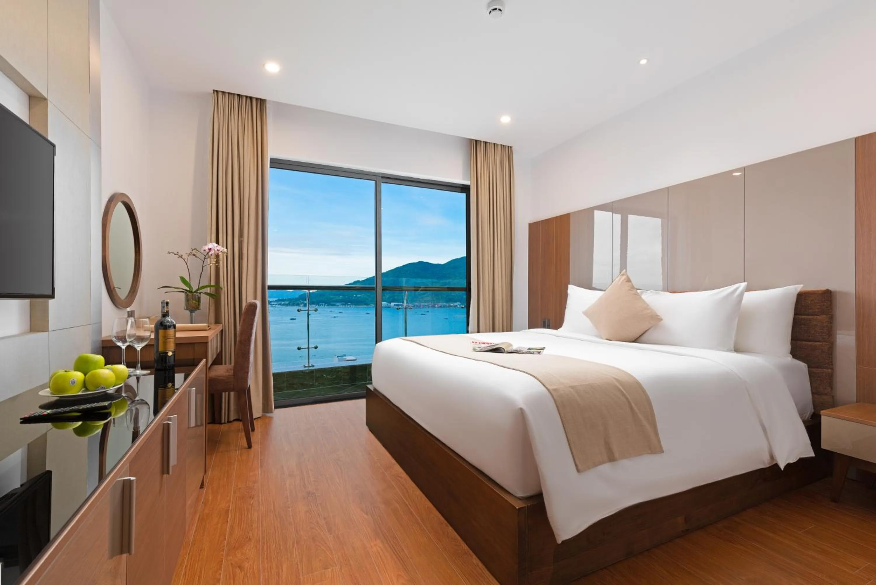 Bed in Alan Sea Hotel Danang