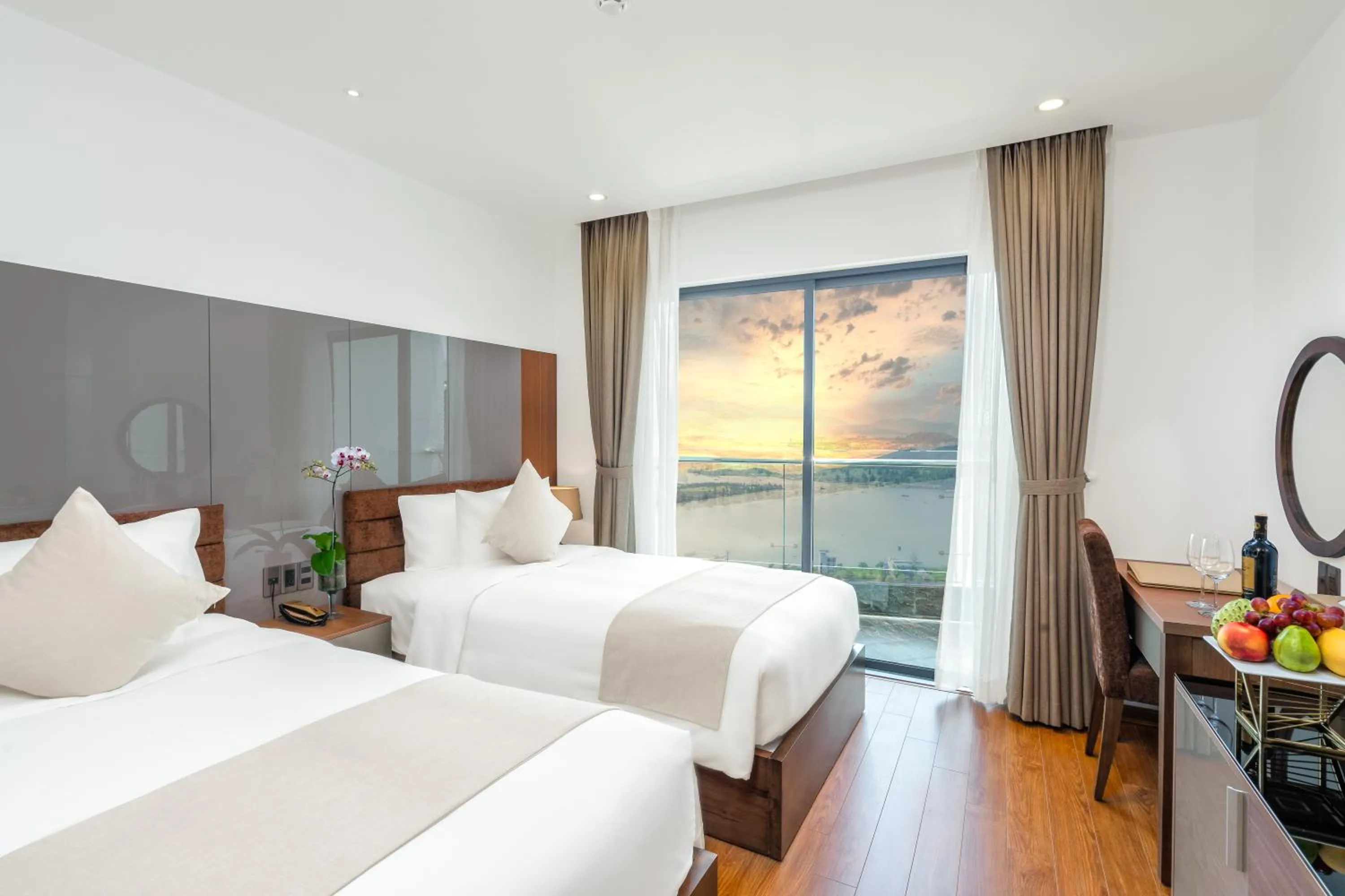 Bed in Alan Sea Hotel Danang