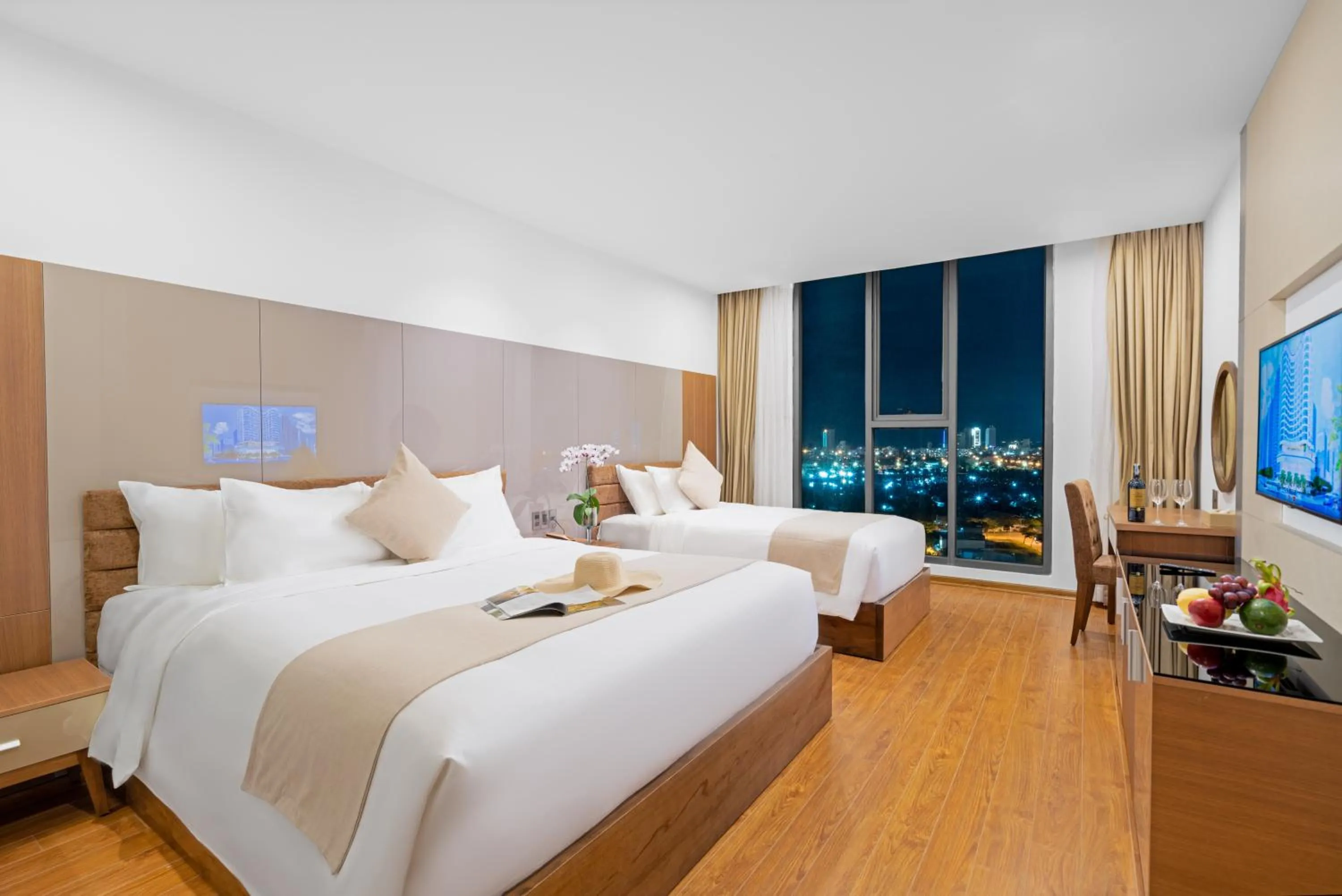 Bed in Alan Sea Hotel Danang