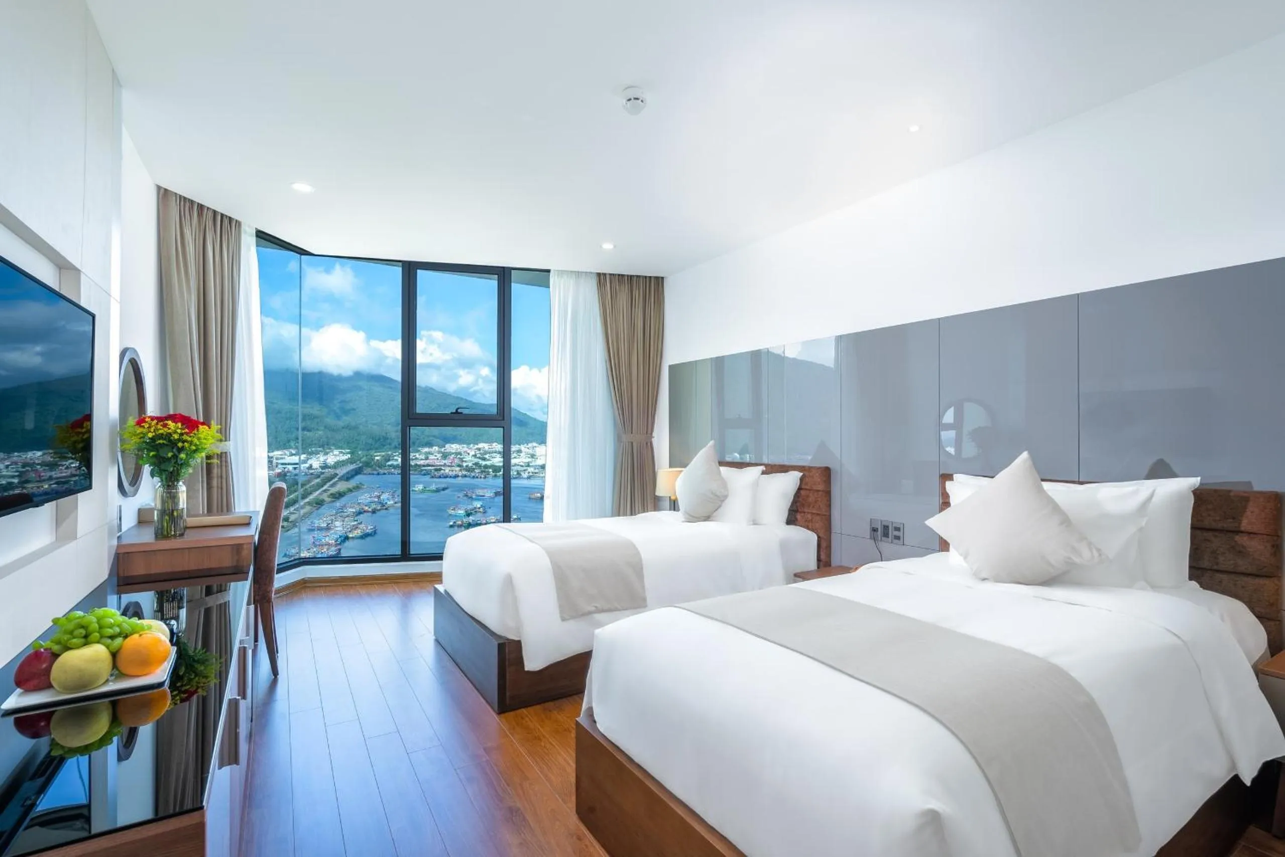 TV and multimedia, Bed in Alan Sea Hotel Danang