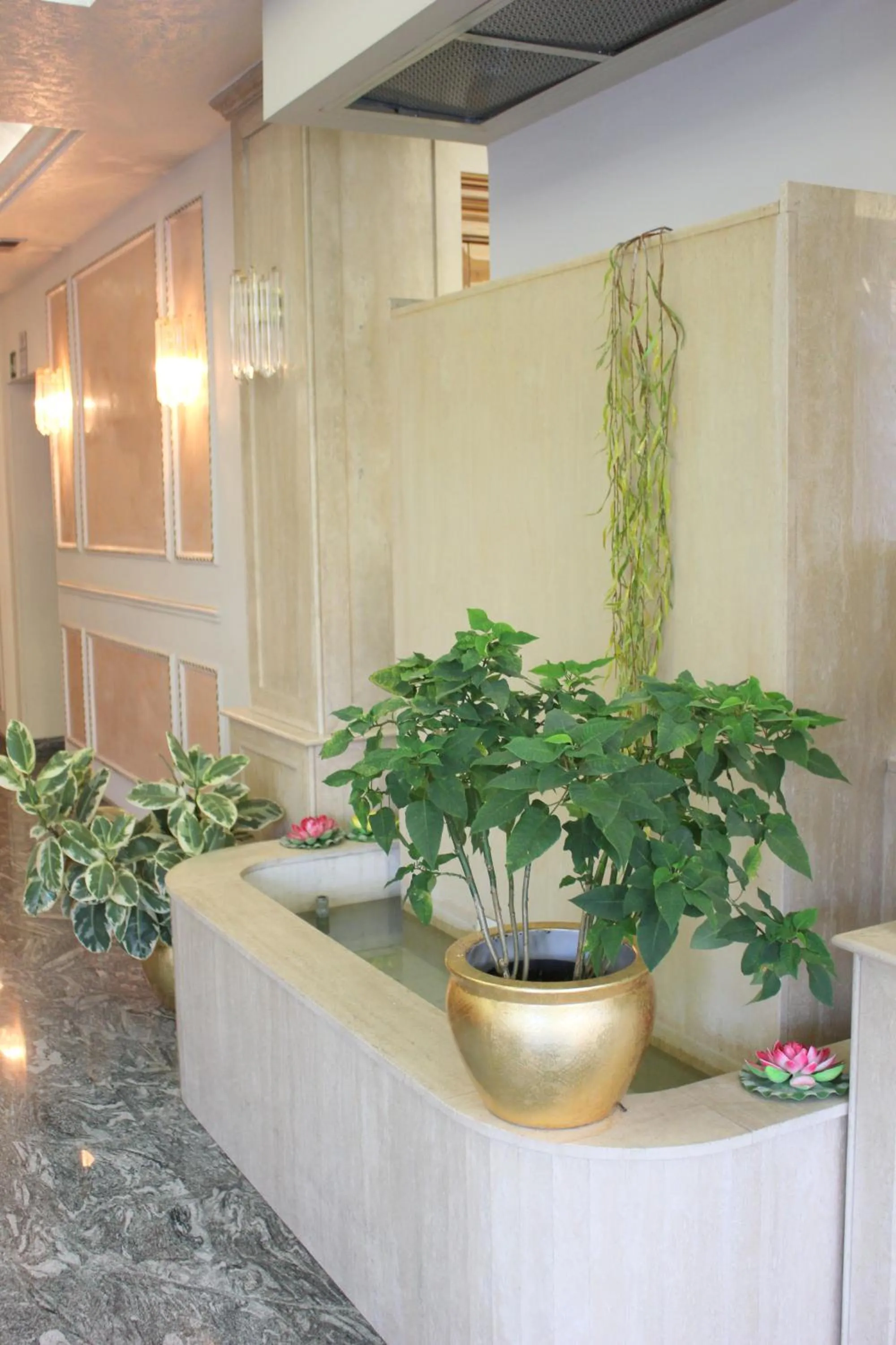 Lobby or reception in Hotel Romulus