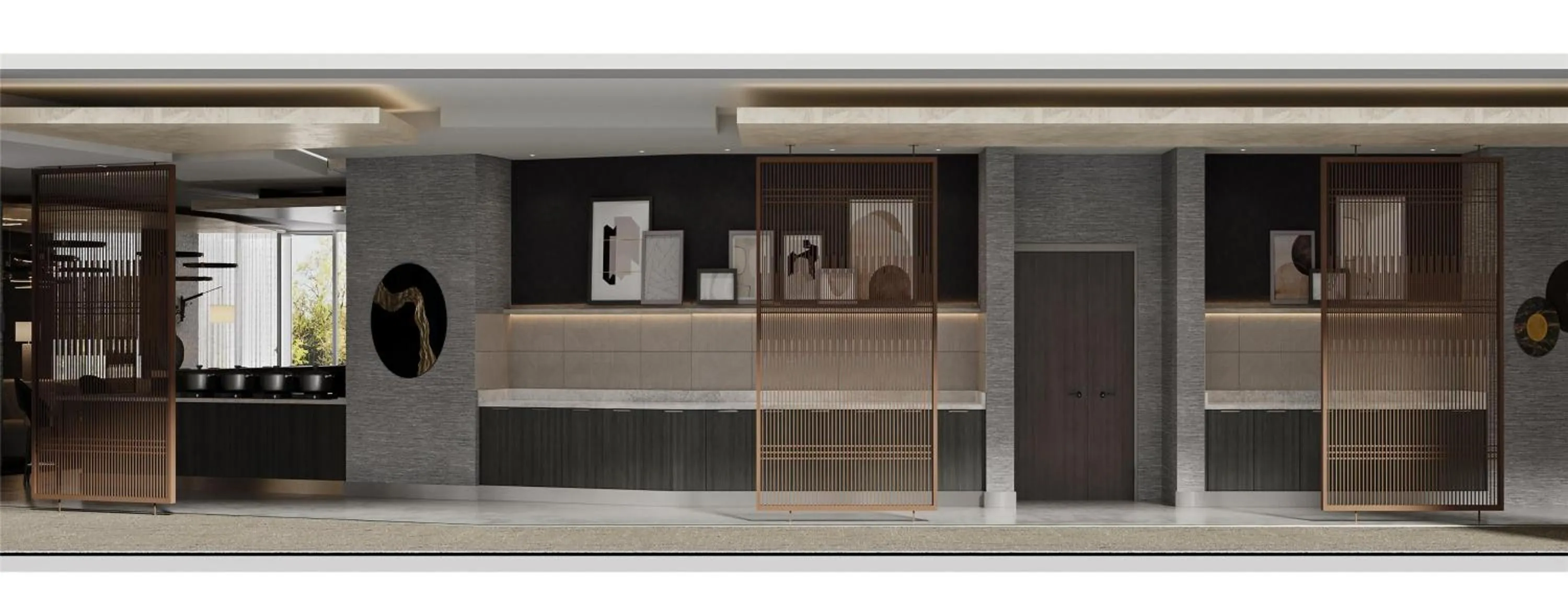 Kitchen or kitchenette in Hyatt House Washington DC Downtown Convention Center