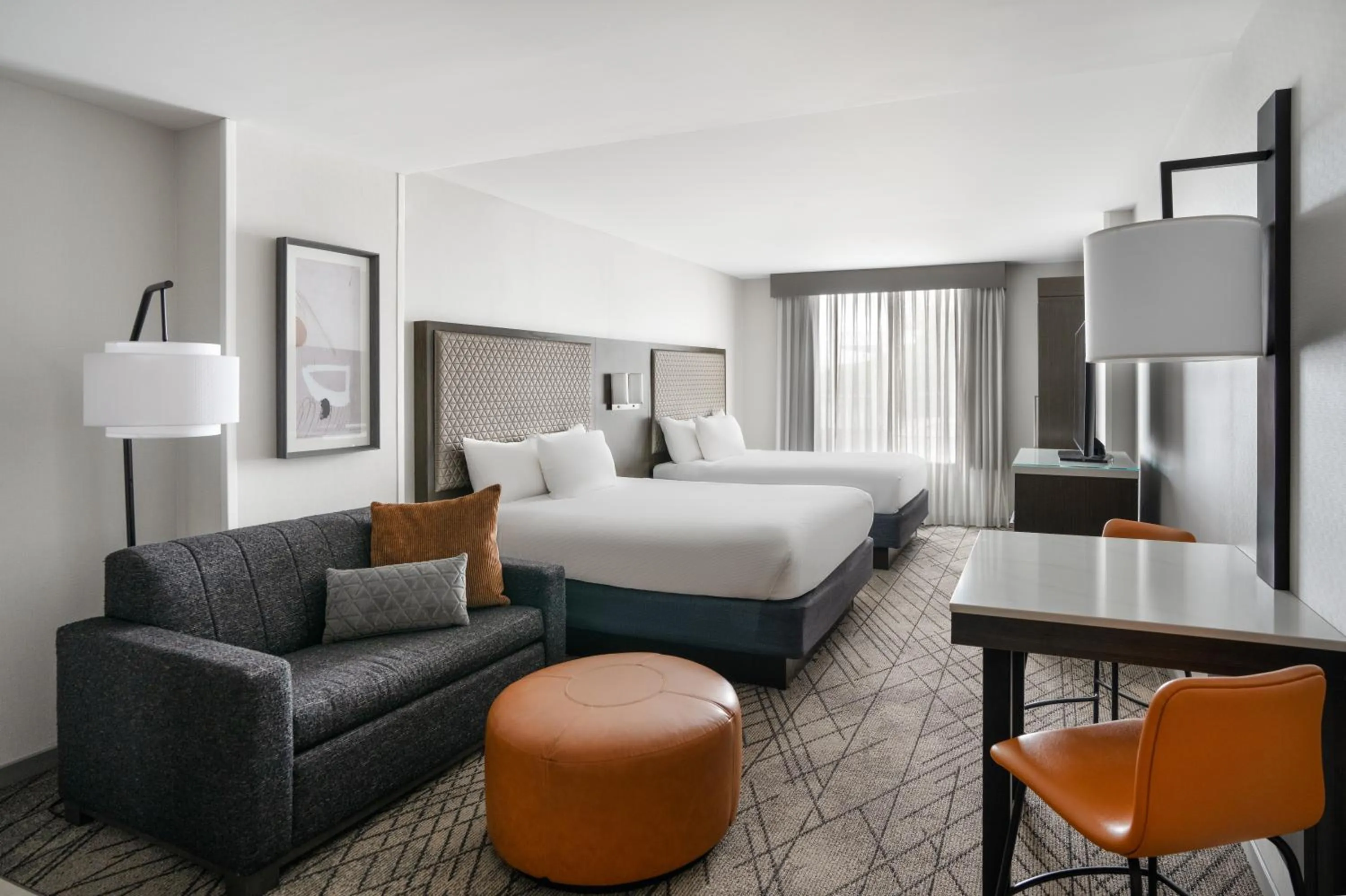 Bedroom, Bed in Hyatt House Washington DC Downtown Convention Center