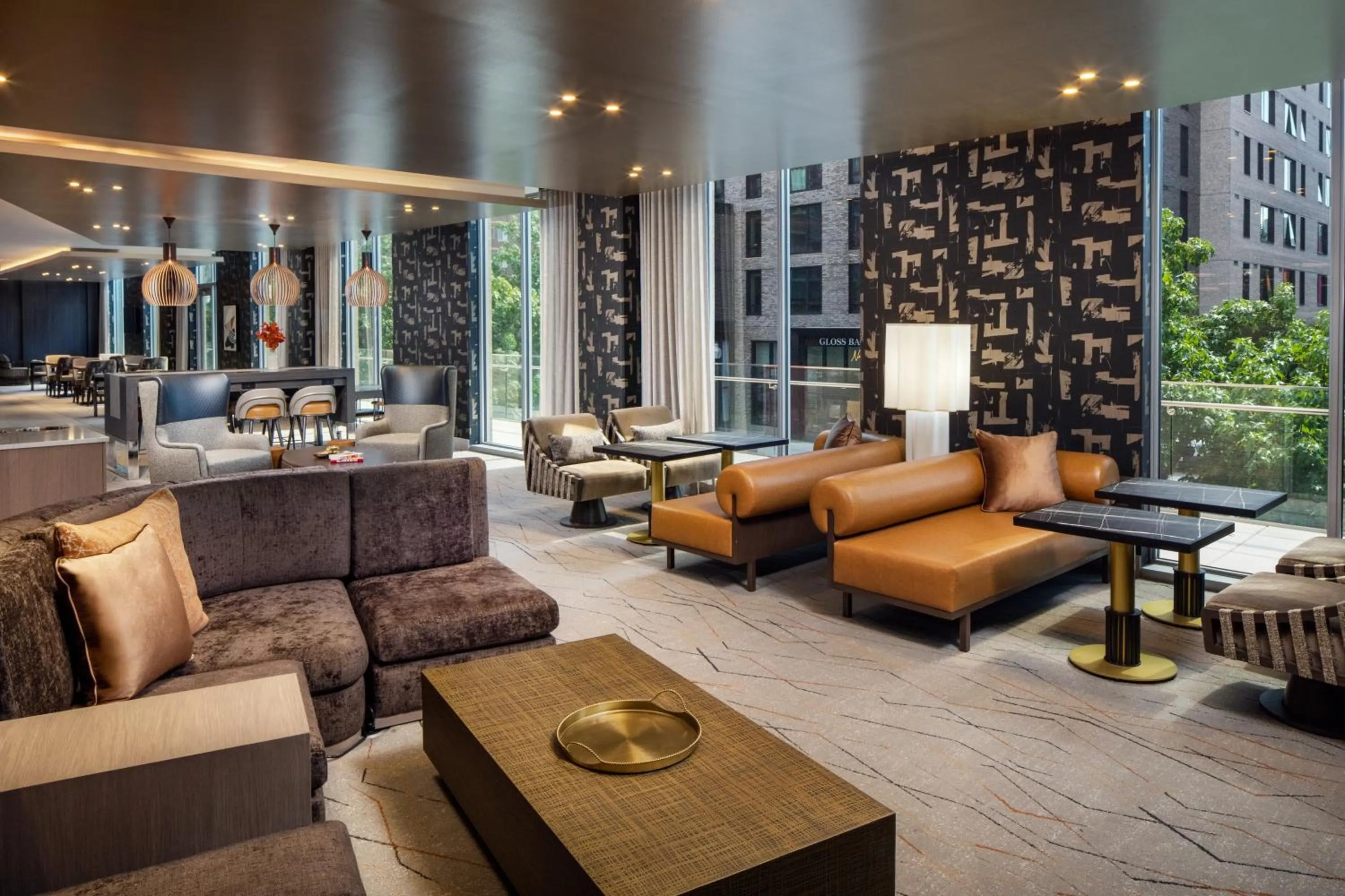 Living room in Hyatt House Washington DC Downtown Convention Center