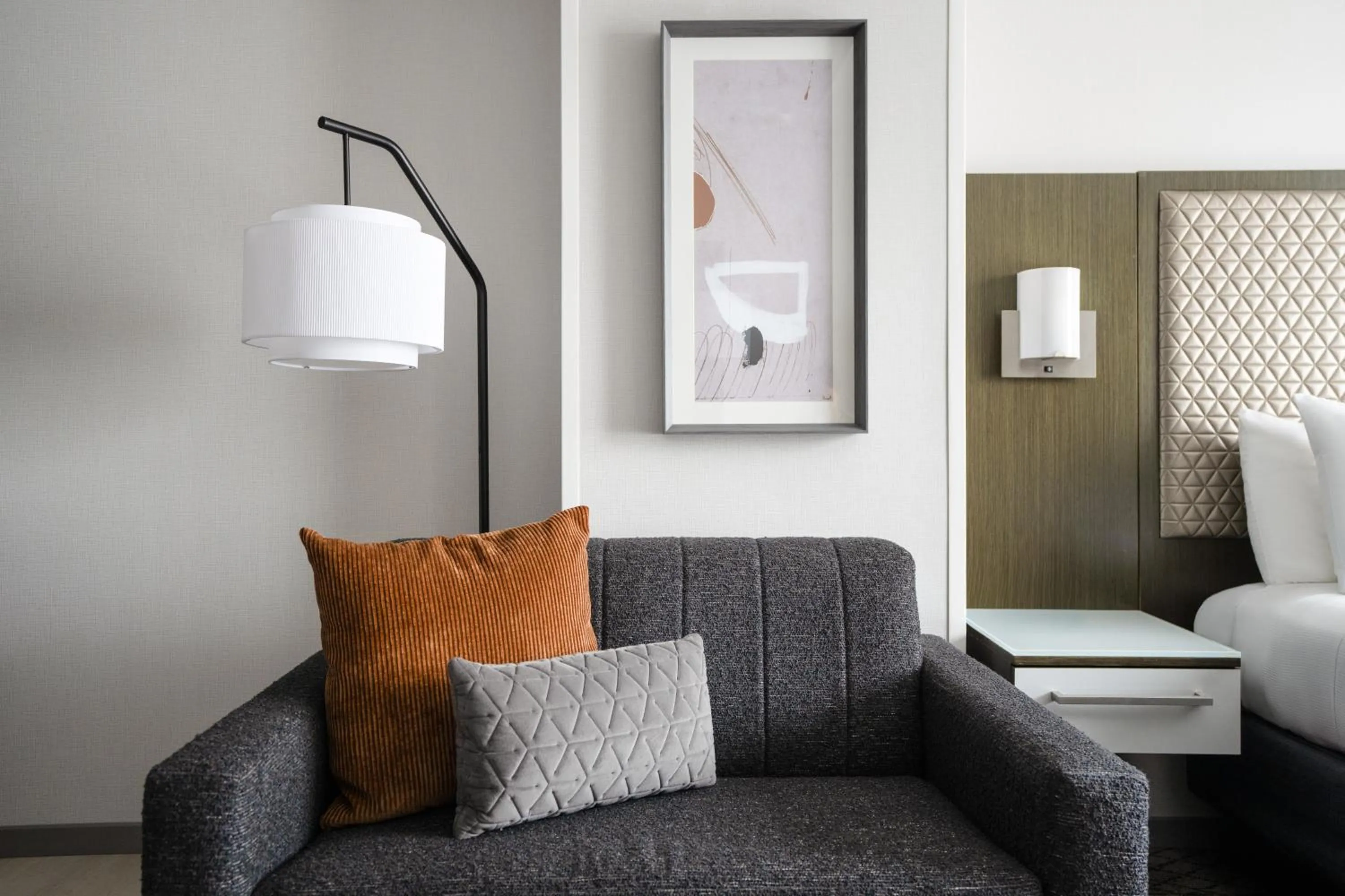 Seating area in Hyatt House Washington DC Downtown Convention Center