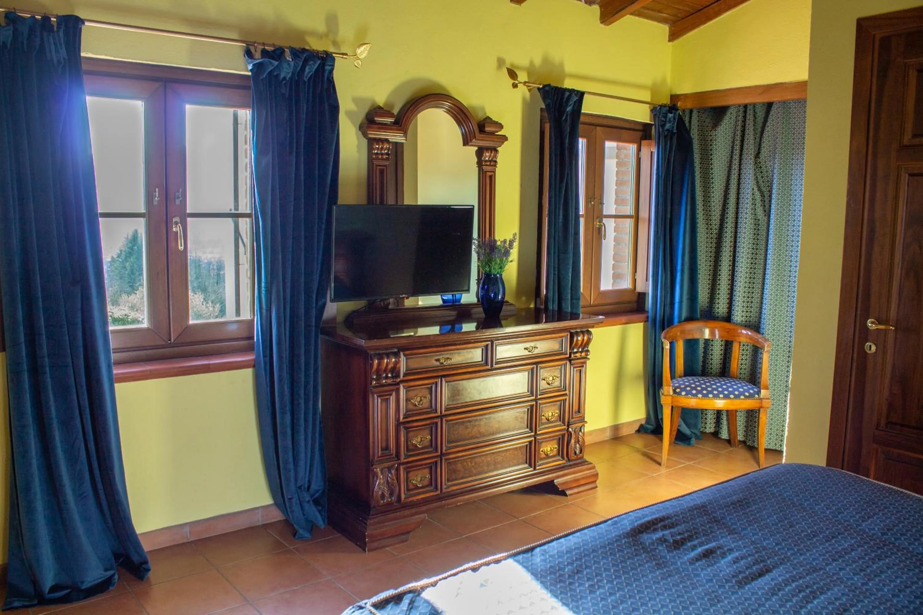 Bed in Villa Belvedere