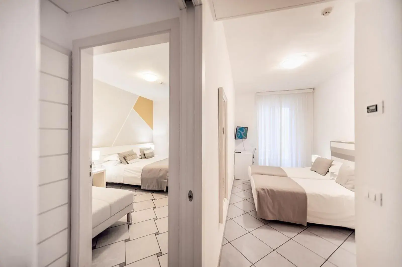 Bed in Hotel Rivage Bed in Hotel Rivage