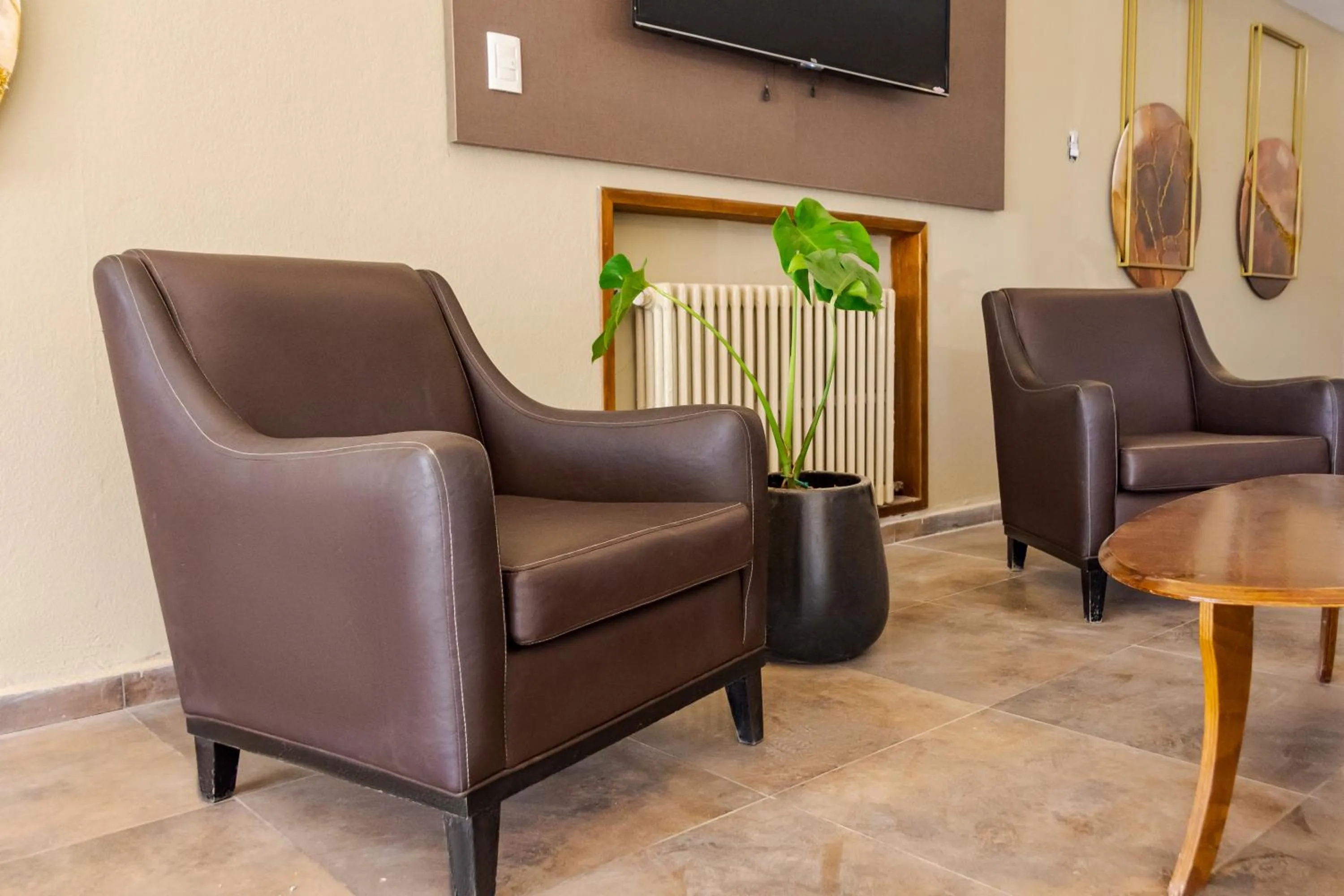 Living room in Wooden Hotel