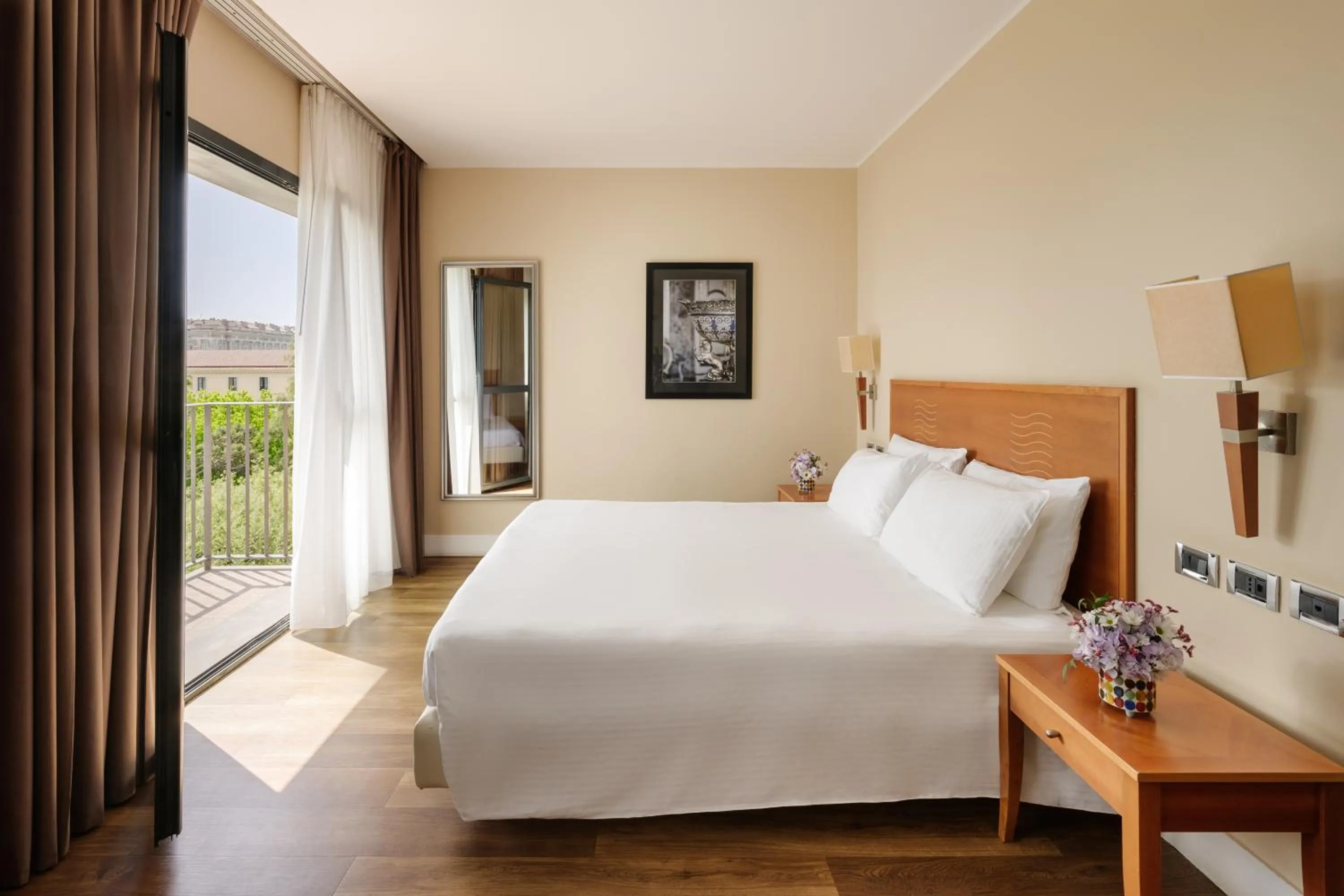 Bed in Hotel dei Cavalieri Caserta - La Reggia