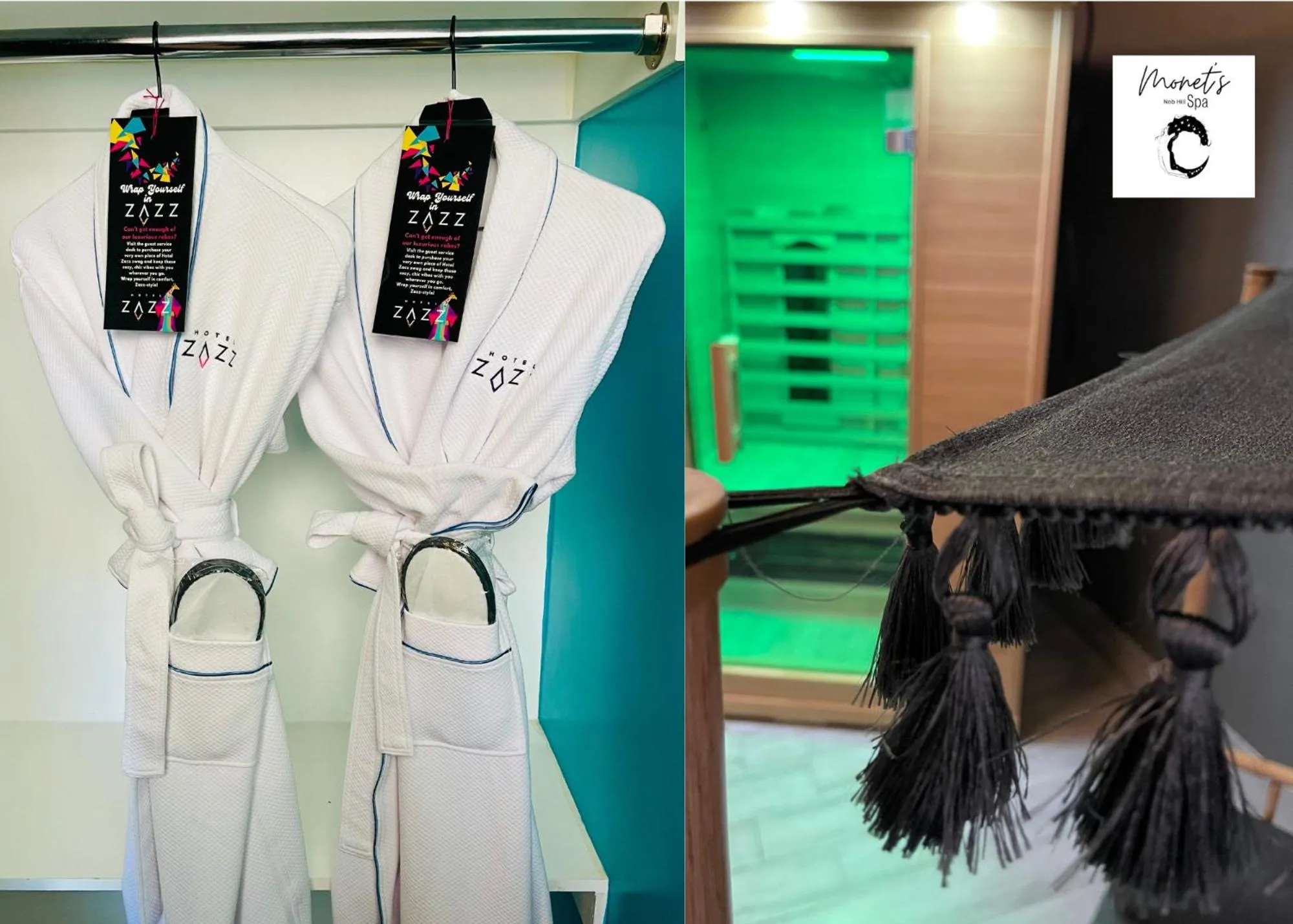 Spa and wellness centre/facilities in Hotel ZAZZ