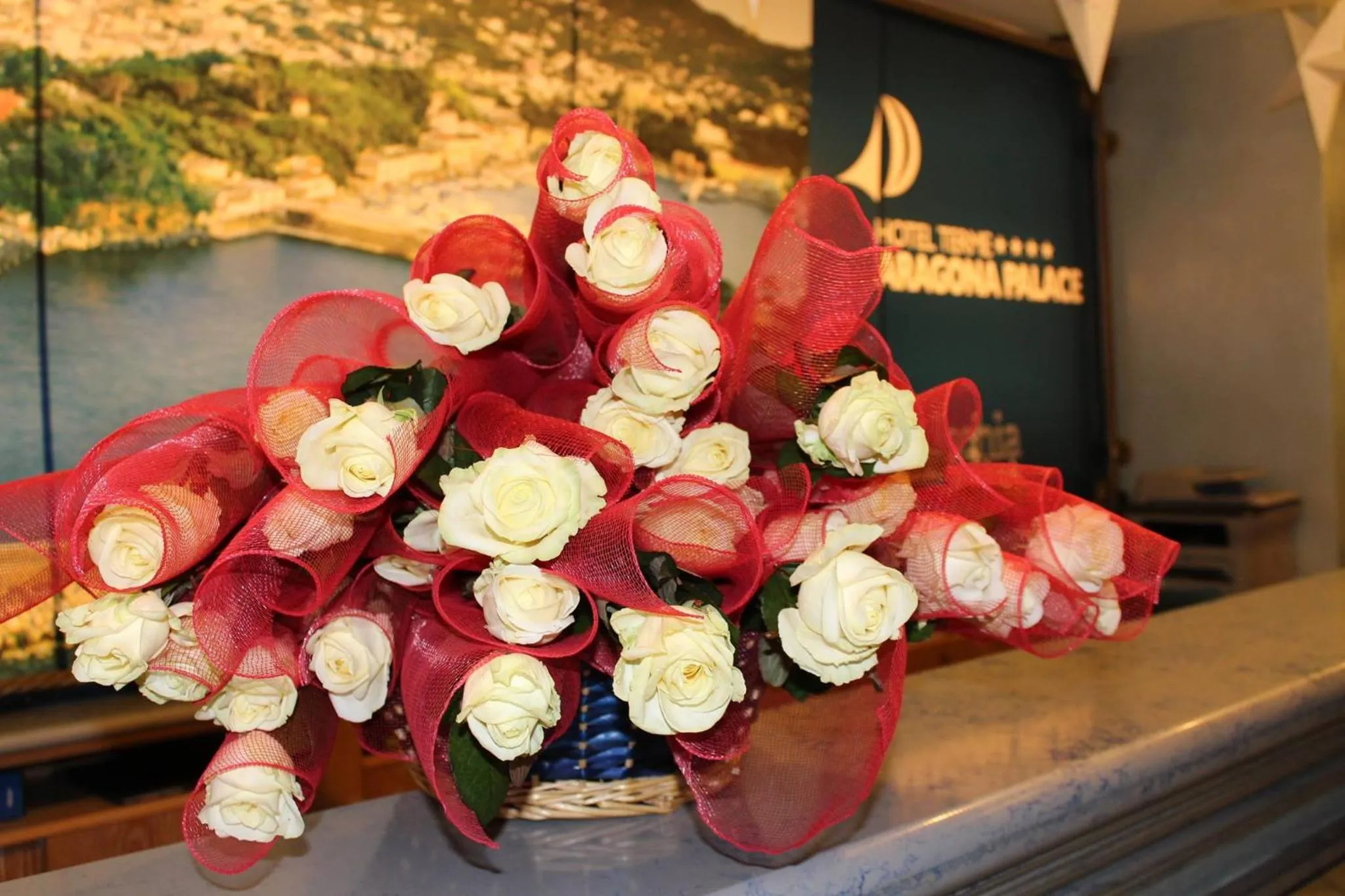 Decorative detail in Aragona Palace Hotel & Spa