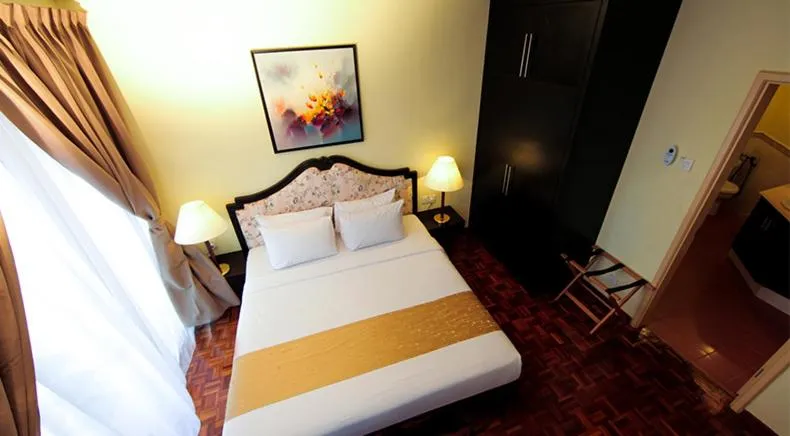 Bed in Residenz Apartments in Lotus Desaru Beach Resort