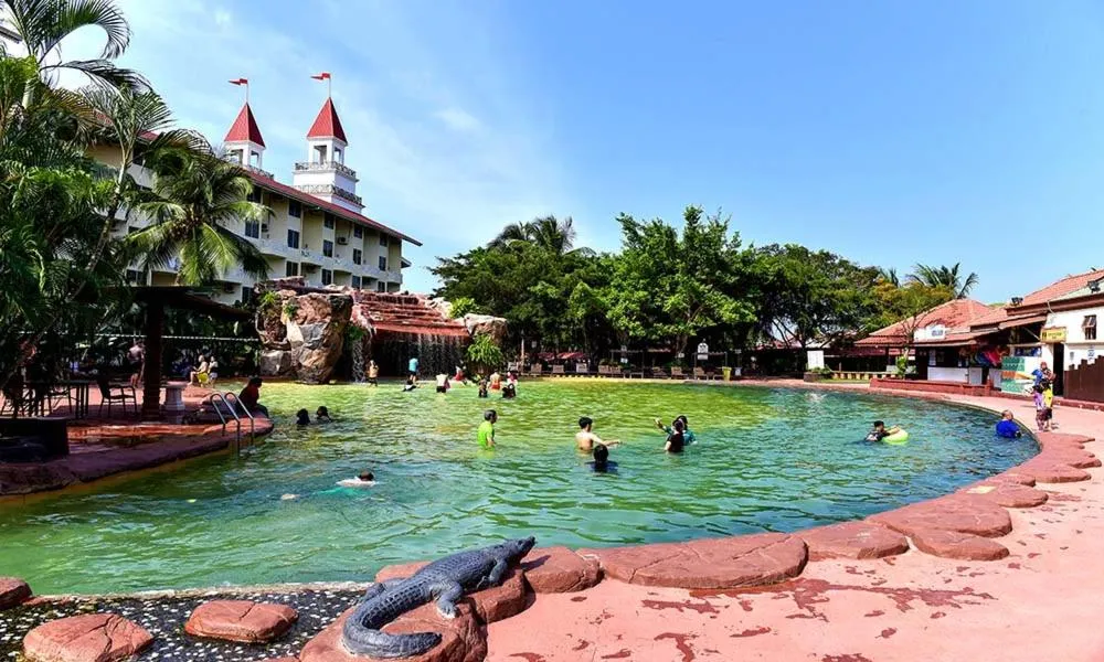 Aqua park in Residenz Apartments in Lotus Desaru Beach Resort