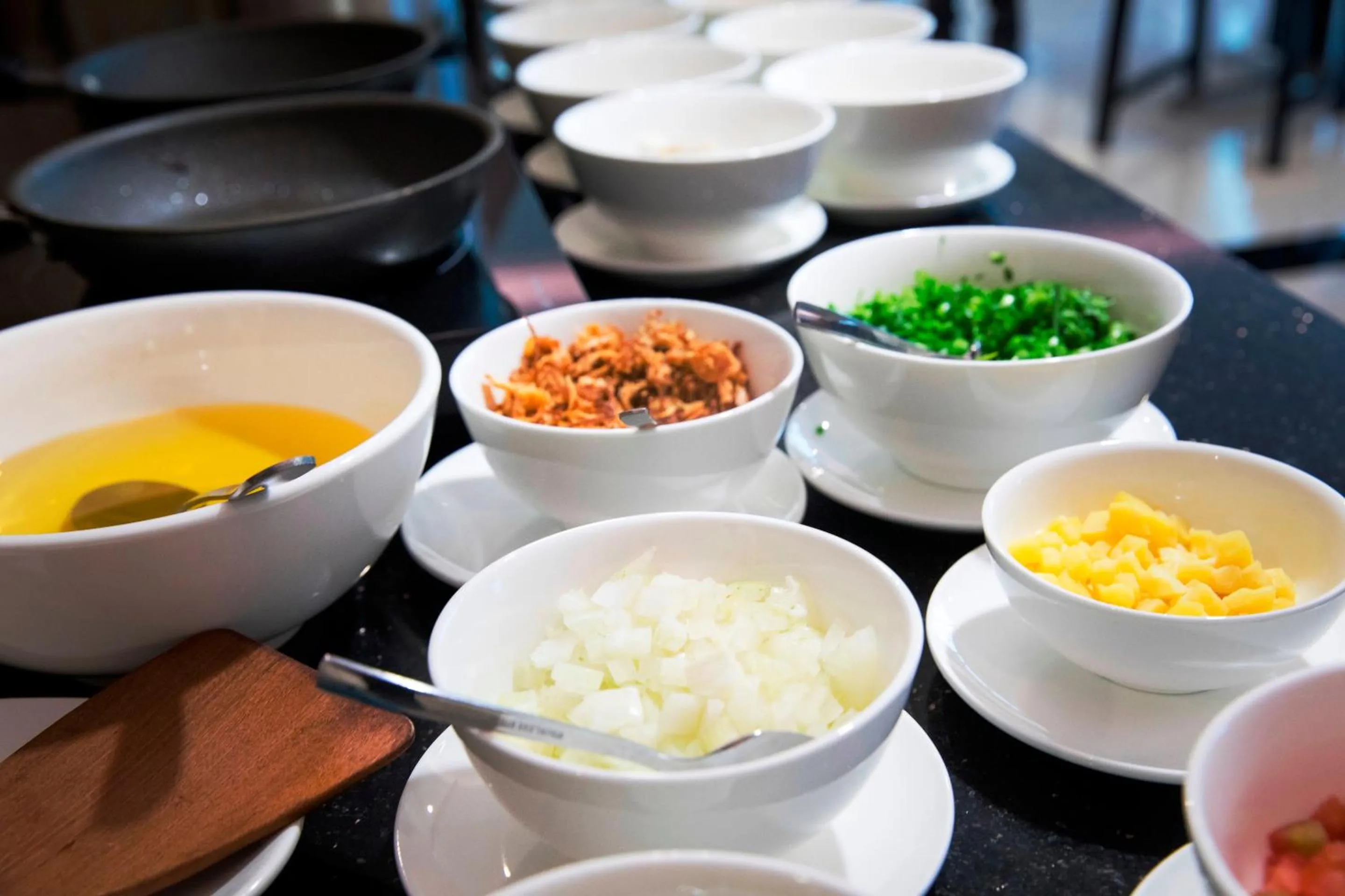 Buffet breakfast in Harmony HaLong Hotel