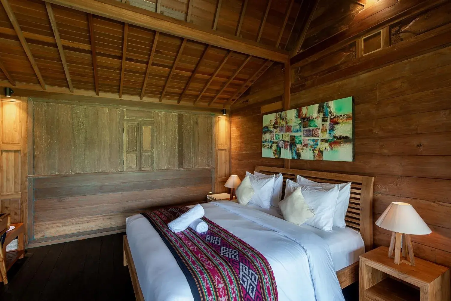 Bedroom, Bed in Kubu Sakian Villa and Restaurant Sidemen Bedroom, Bed in Kubu Sakian Villa and Restaurant Sidemen