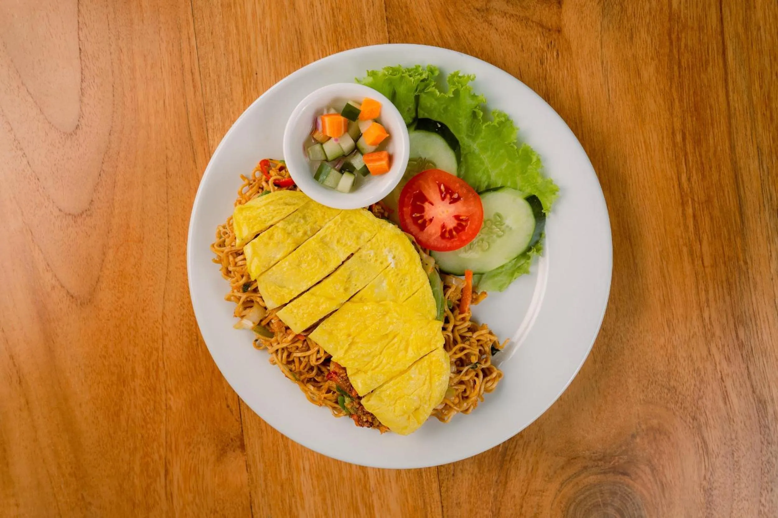 Food in Kubu Sakian Villa and Restaurant Sidemen