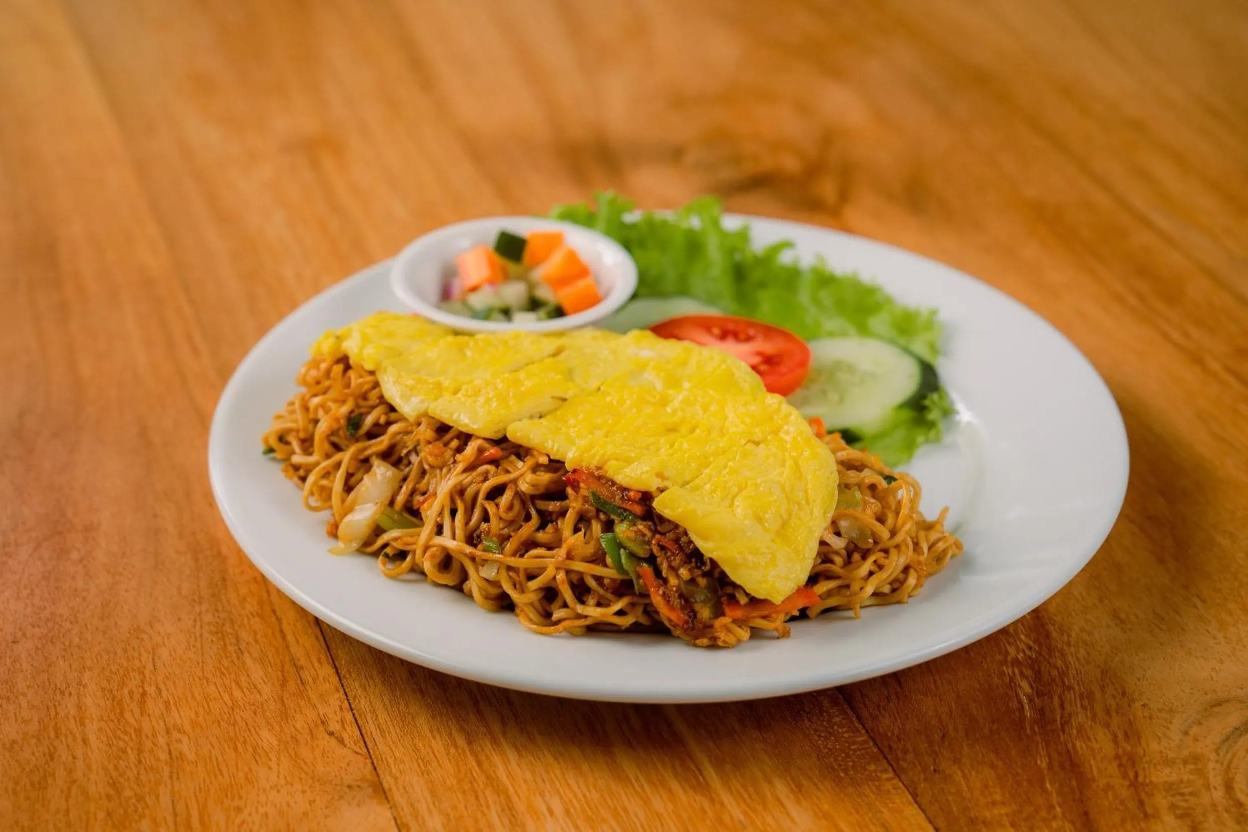 Food in Kubu Sakian Villa and Restaurant Sidemen