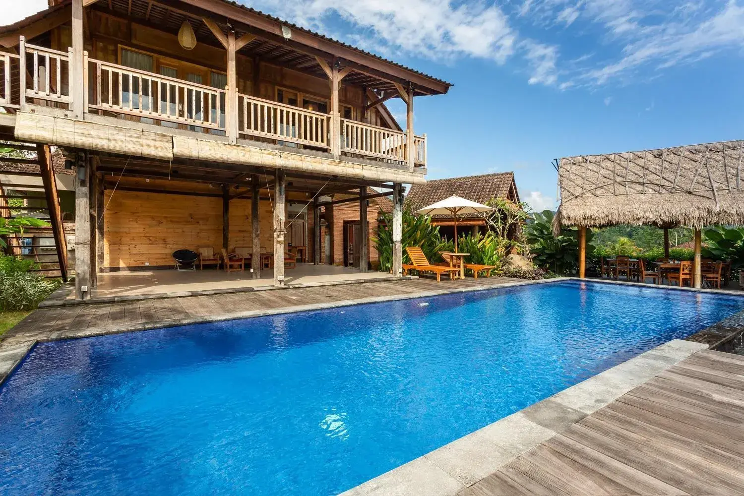 Property building in Kubu Sakian Villa and Restaurant Sidemen Property building in Kubu Sakian Villa and Restaurant Sidemen