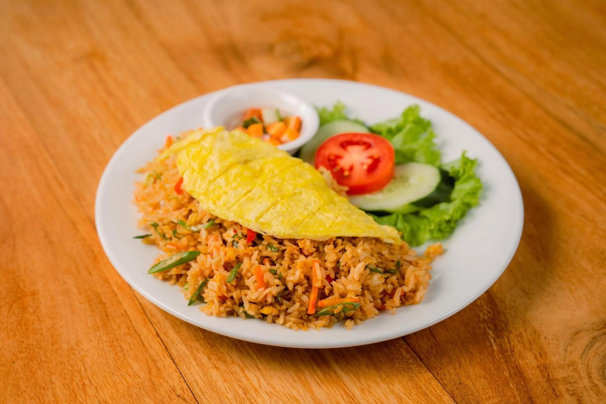 Food in Kubu Sakian Villa and Restaurant Sidemen