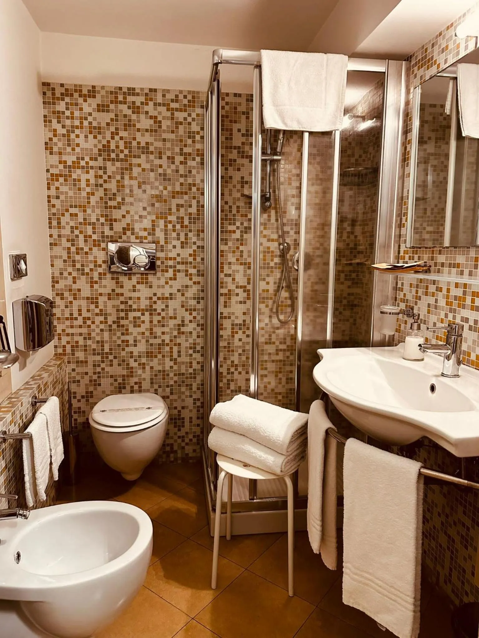 Bathroom in Hotel Agathae