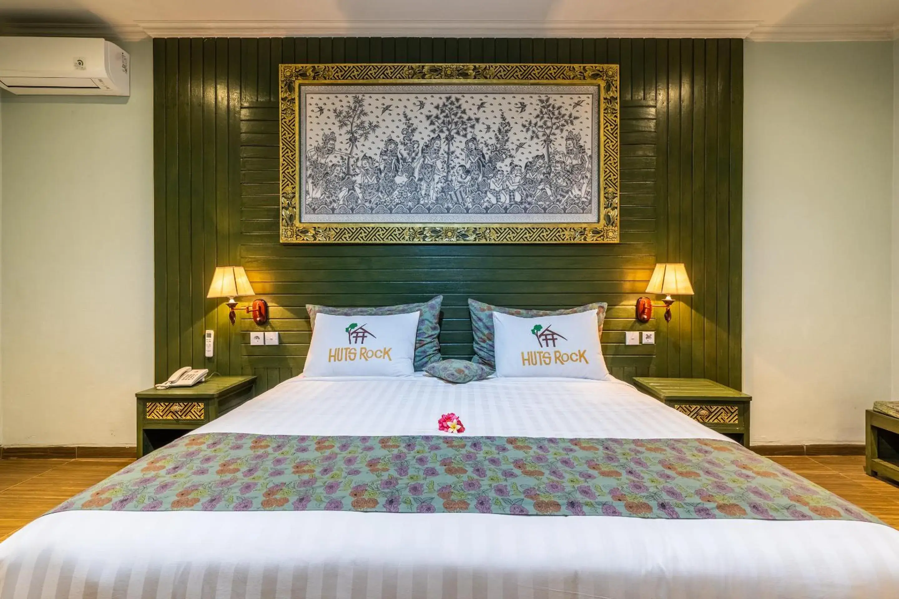 Bed in Huts Rock Ubud Bed in Huts Rock Ubud