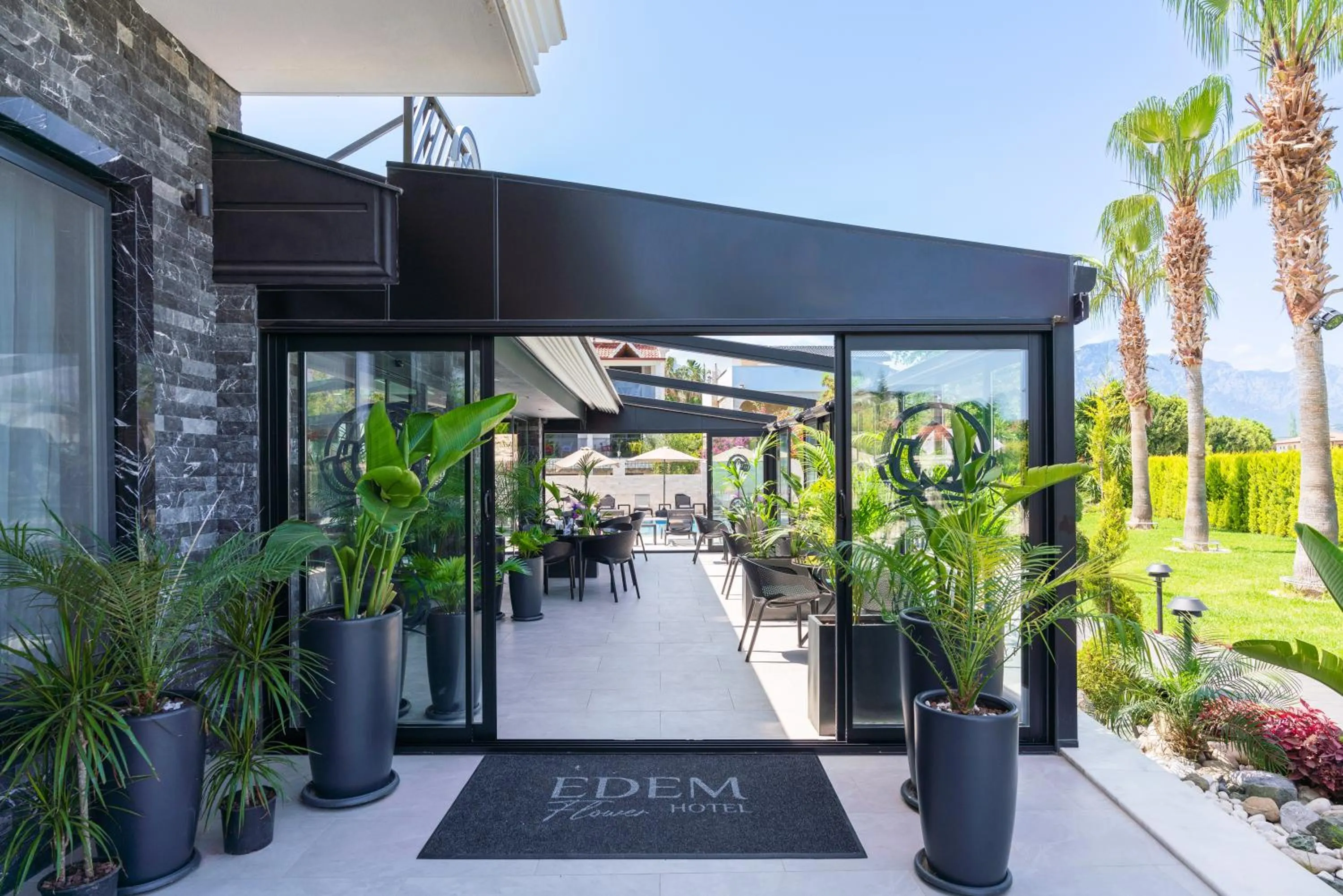 Property building in Edem Flower Hotel