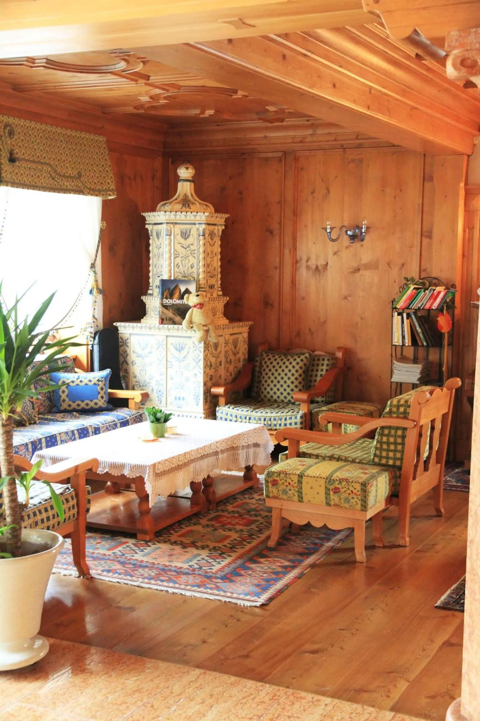 Lobby or reception in Hotel Reichegger