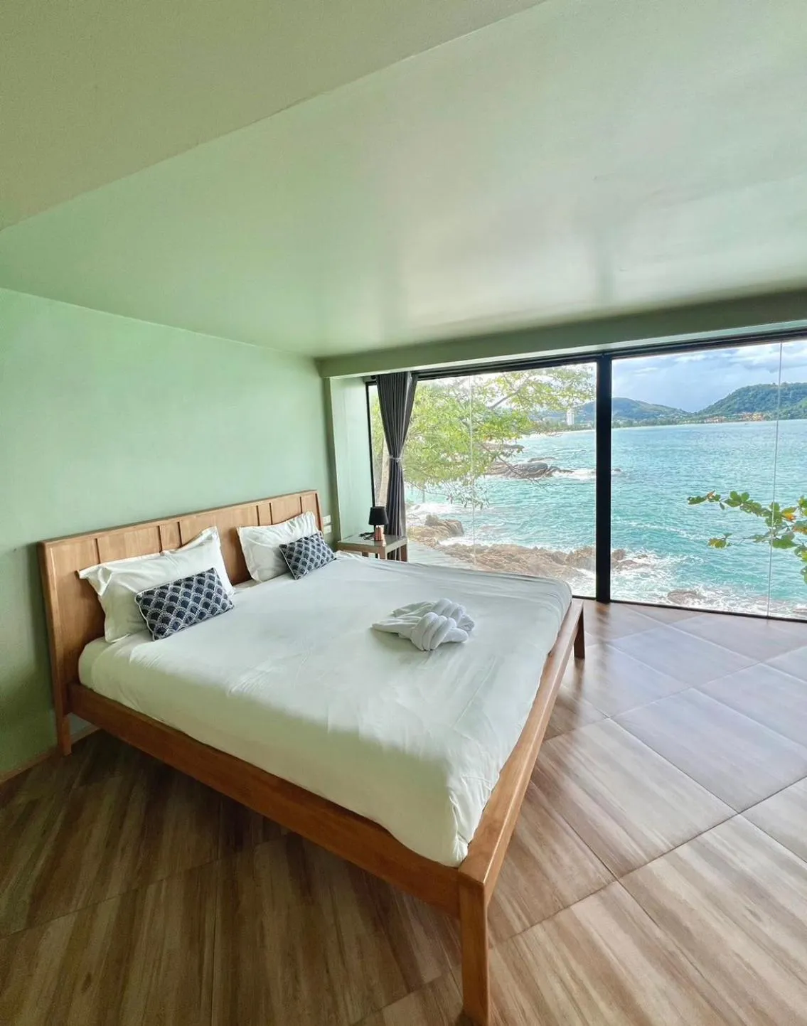 Bed in patong sunset villa Phuket