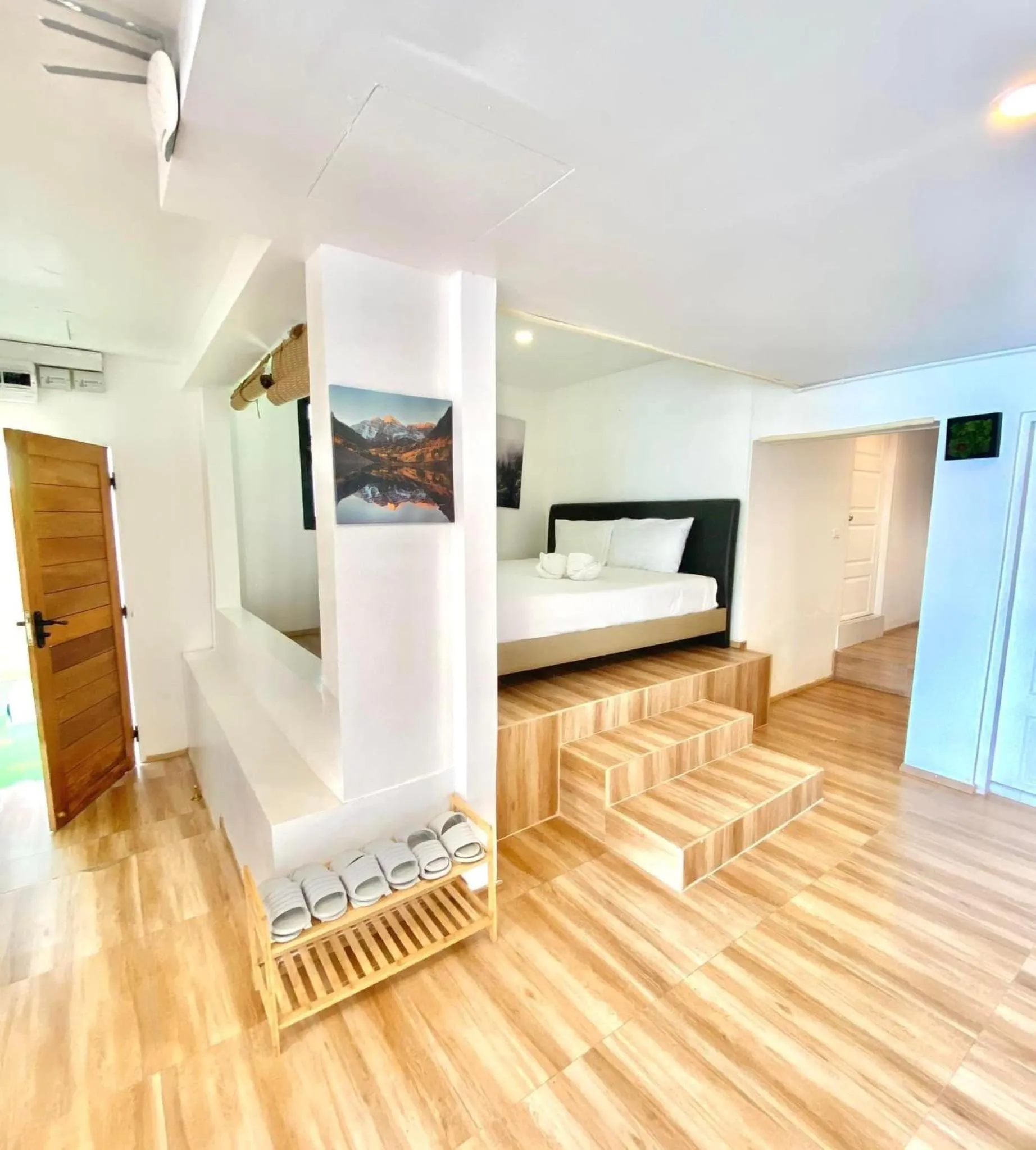 Bed in patong sunset villa Phuket