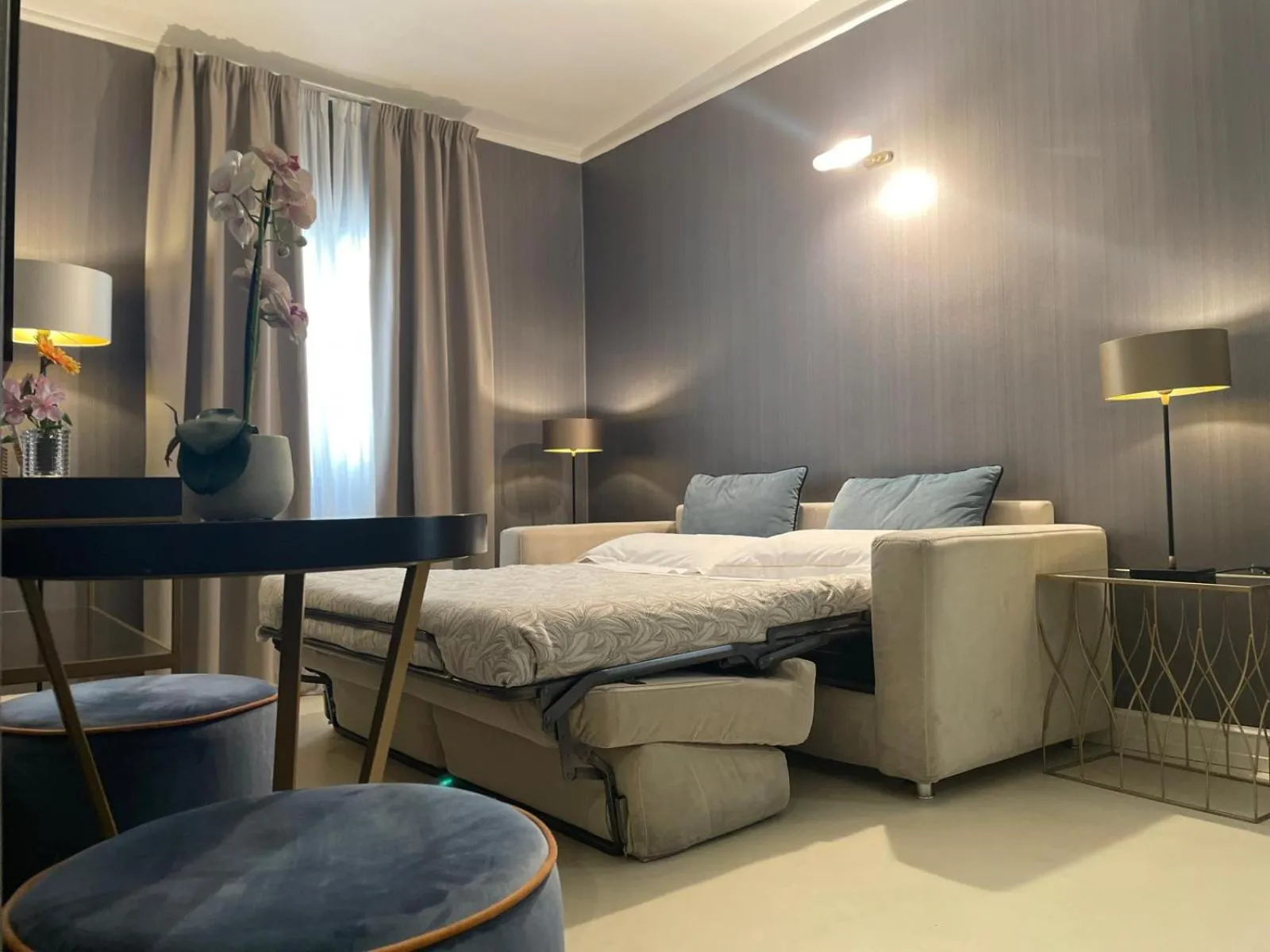 Bed in Hotel Maxim Axial