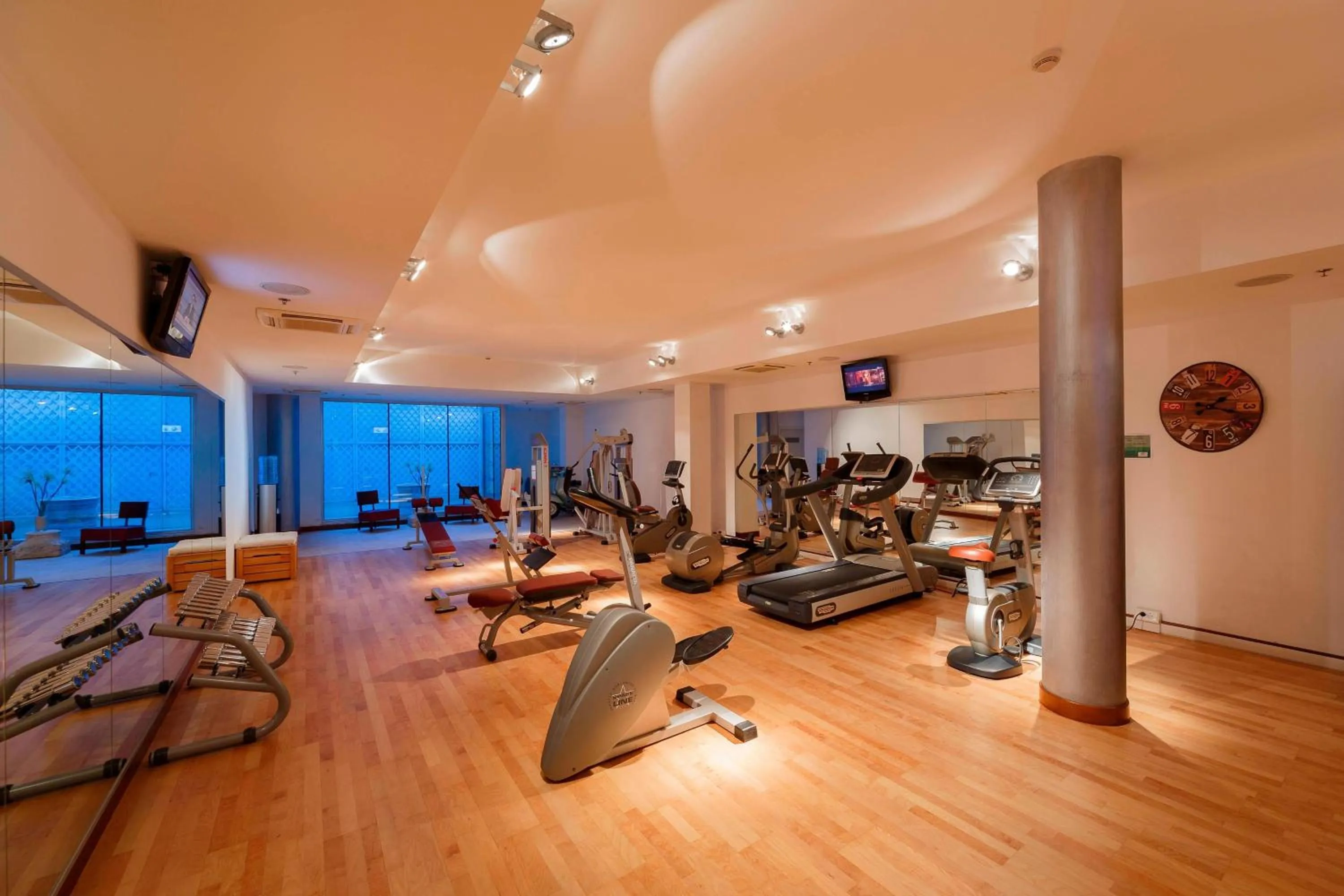 Fitness centre/facilities in Courtyard by Marriott Venice Airport