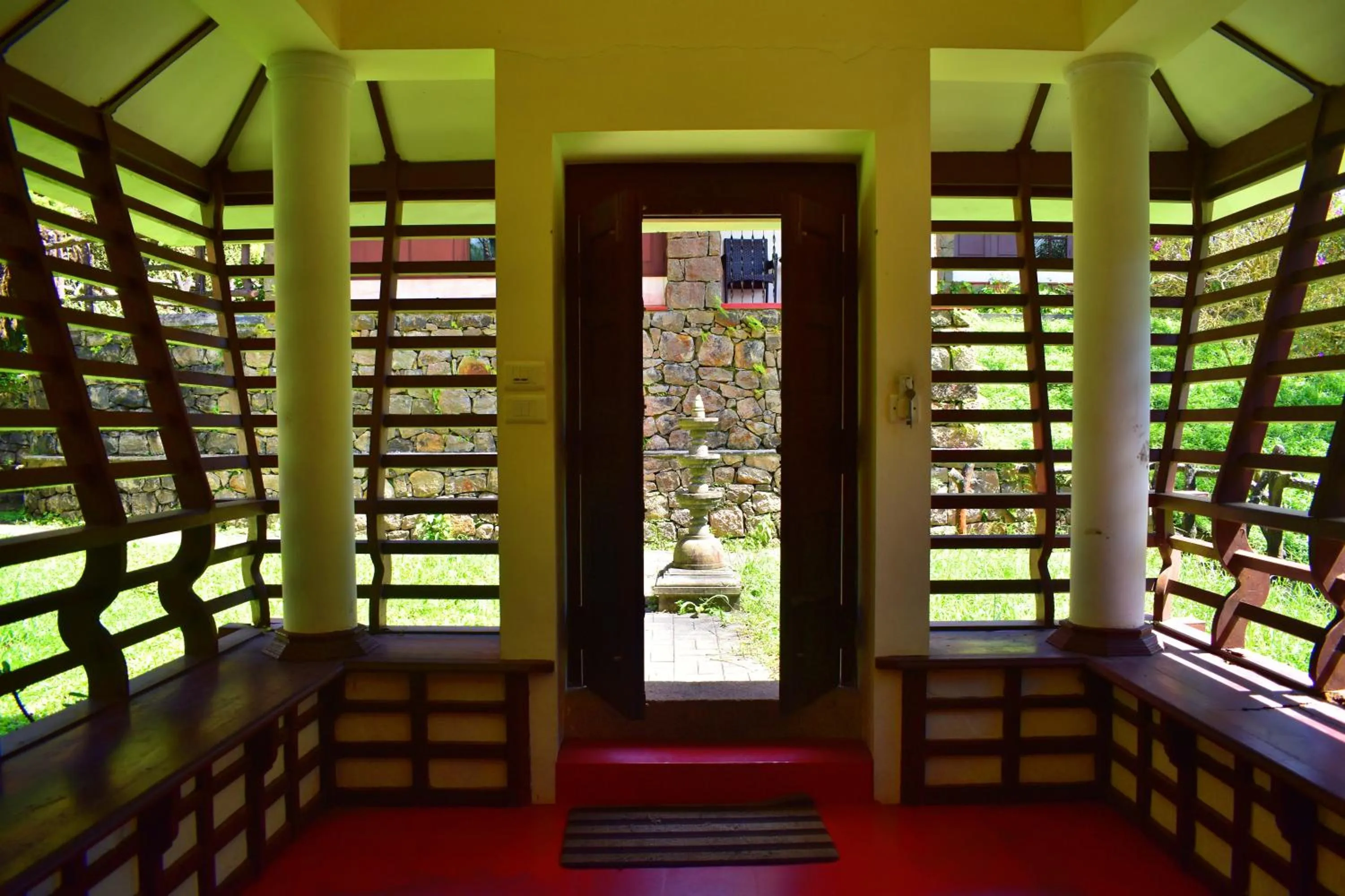 Balcony/Terrace in Adrak Summer Sand Hill Resort Vagamon