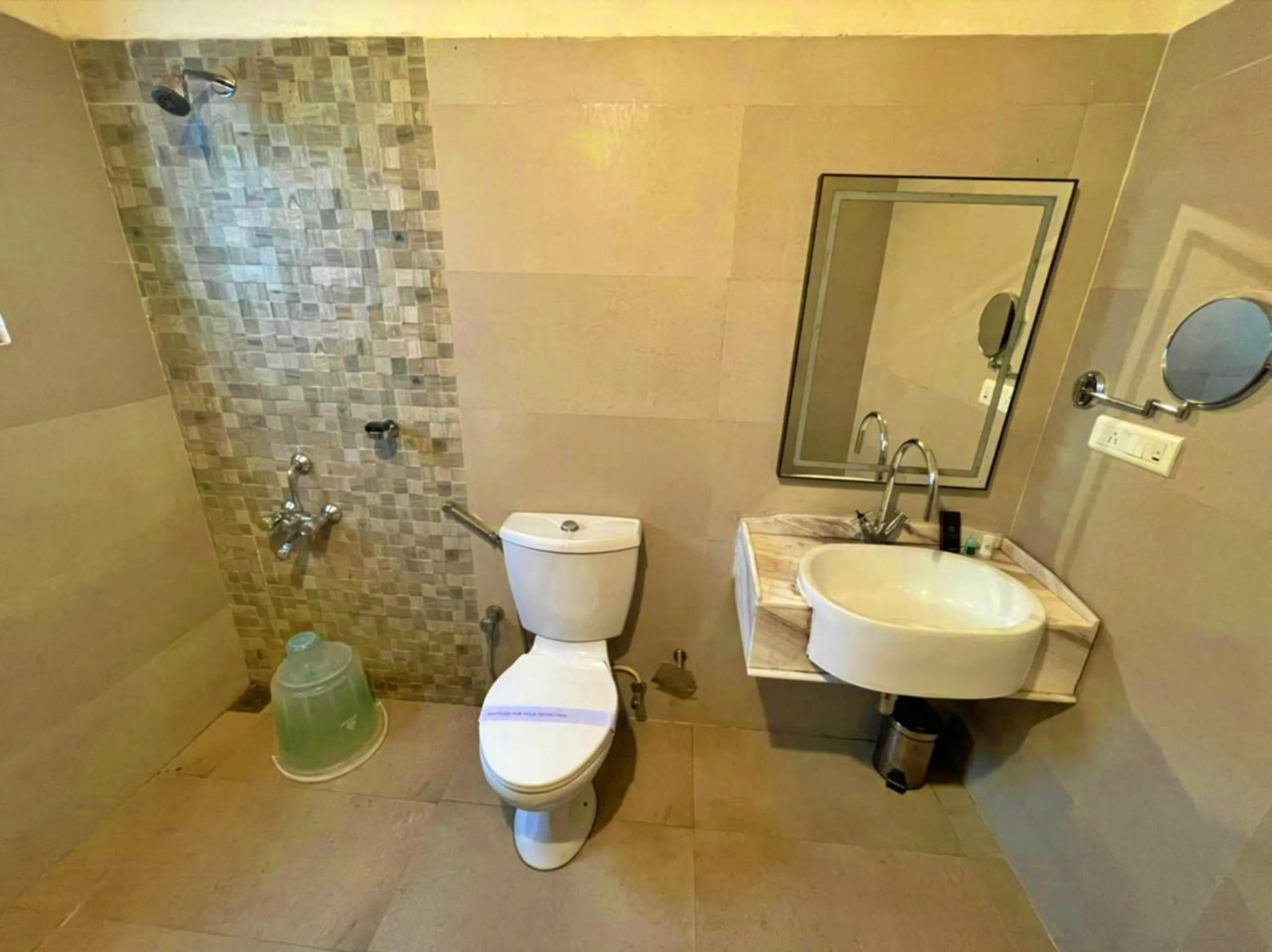 Shower in Adrak Summer Sand Hill Resort Vagamon