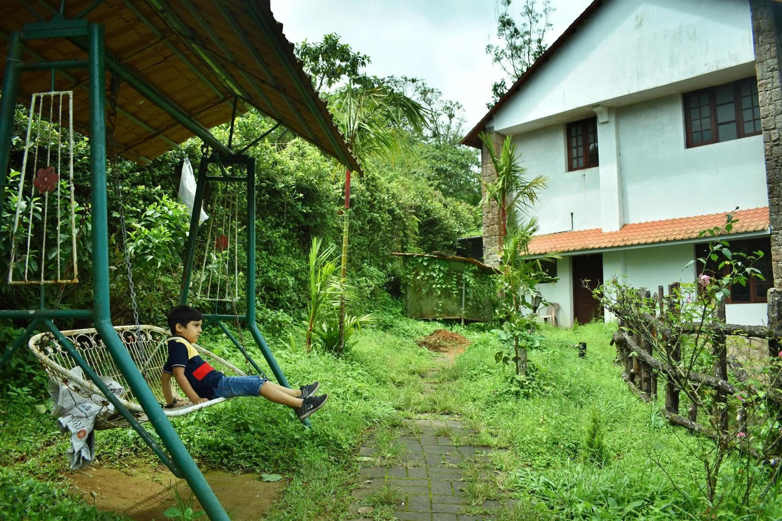 Children play ground in Adrak Summer Sand Hill Resort Vagamon