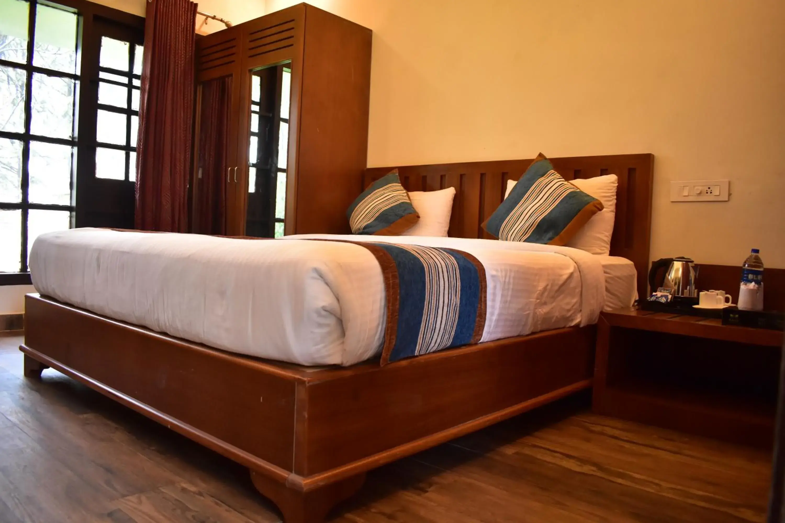 Bed in Adrak Summer Sand Hill Resort Vagamon Bed in Adrak Summer Sand Hill Resort Vagamon
