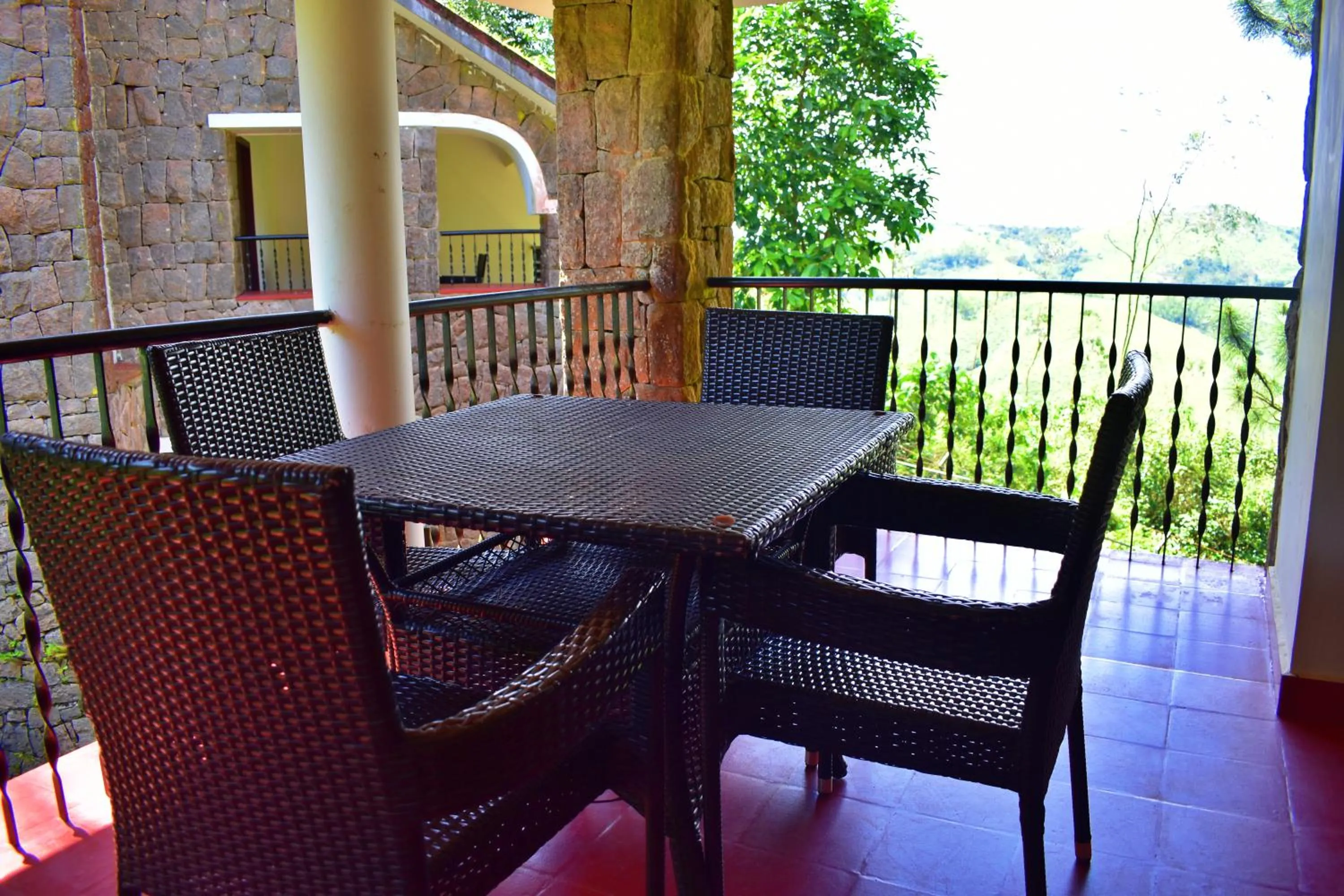Patio in Adrak Summer Sand Hill Resort Vagamon