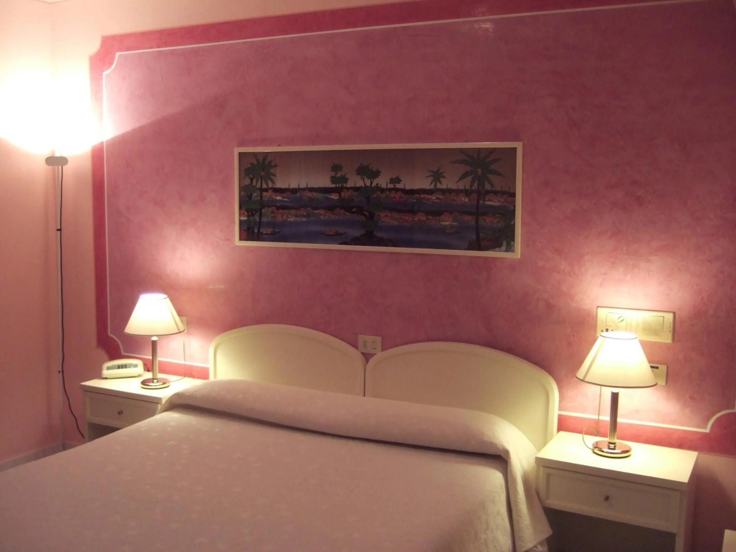 Bed in Hotel La Torre