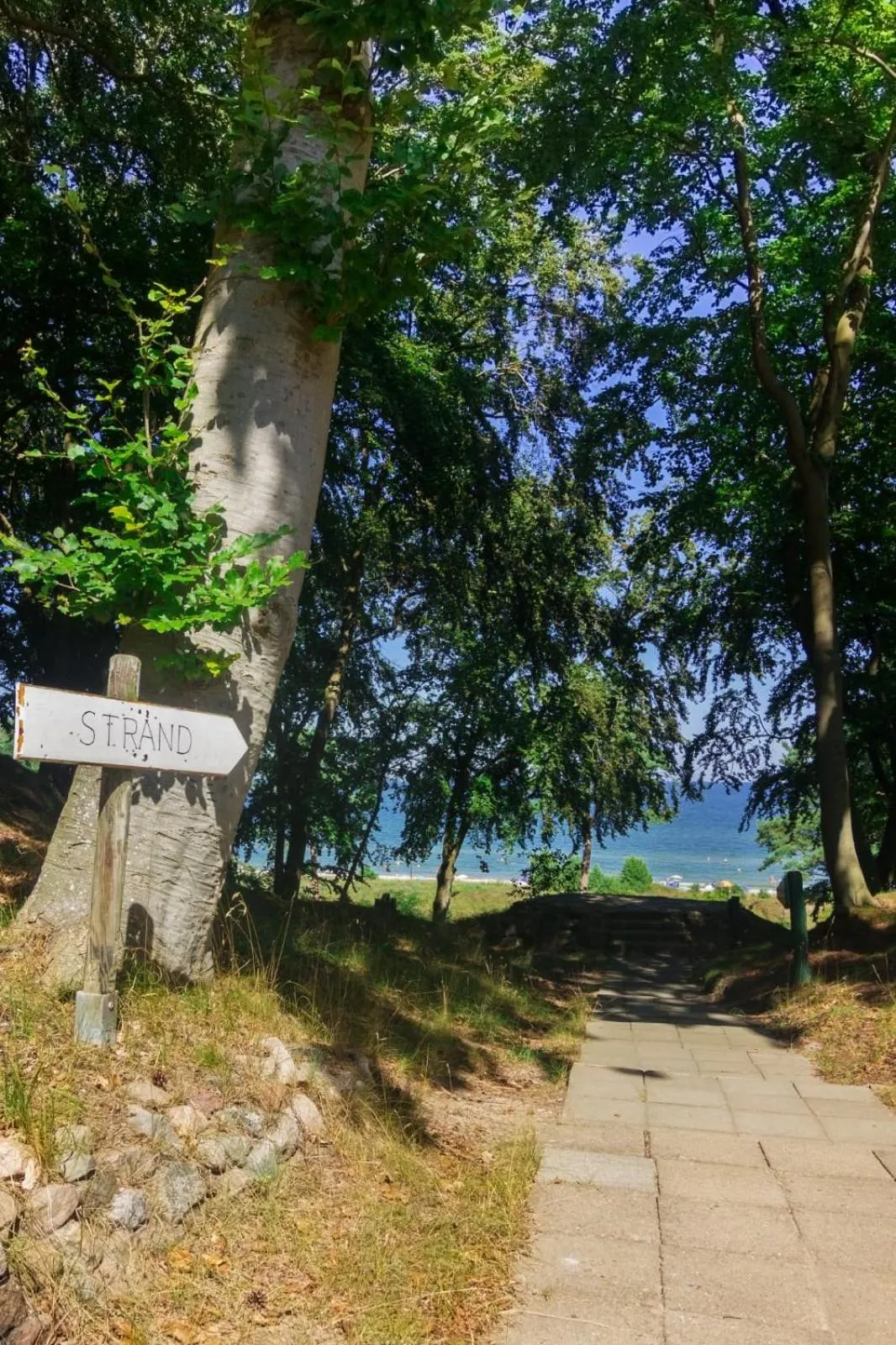 Beach in Strandhotel Lindequist