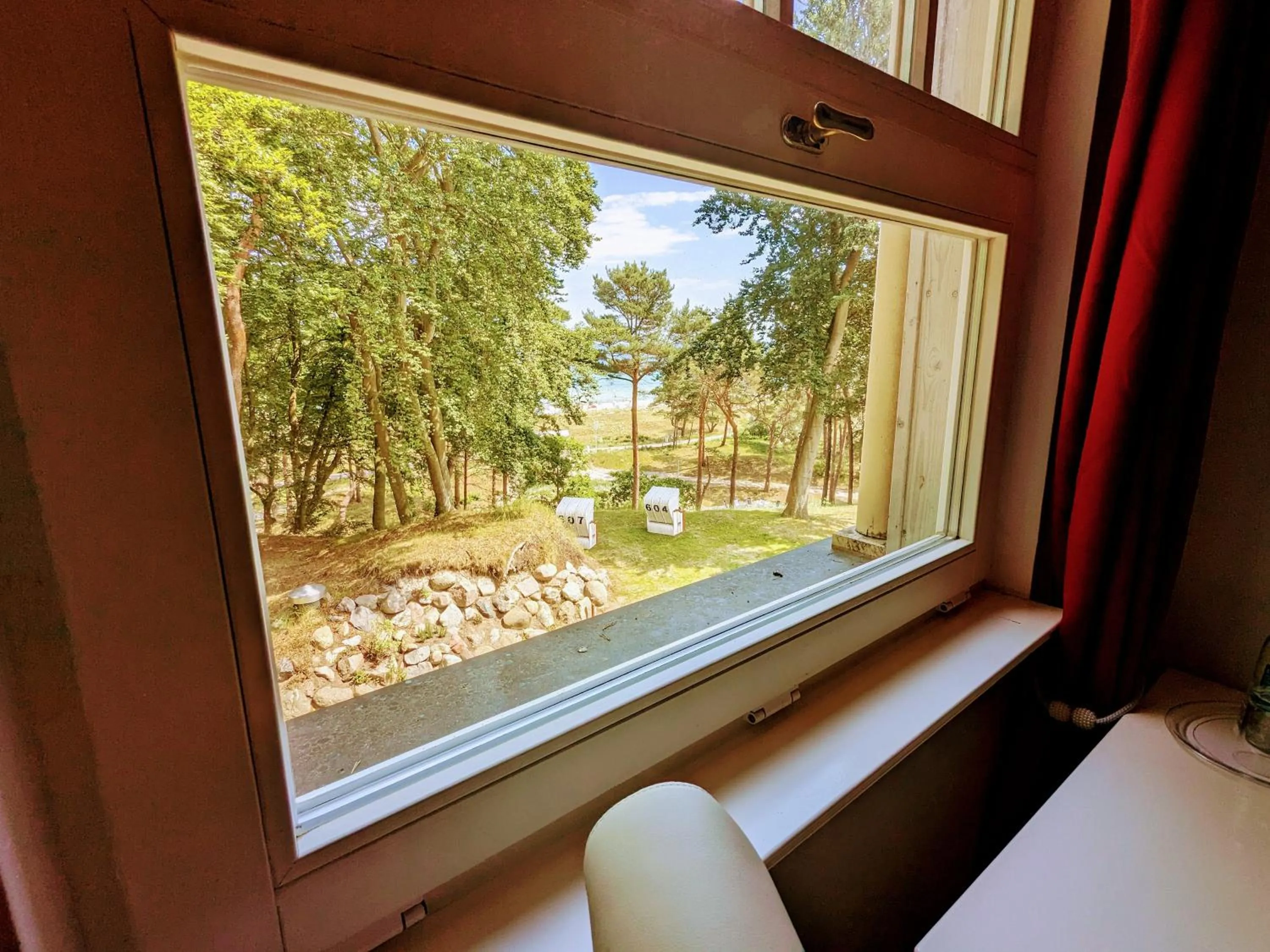 View (from property/room) in Strandhotel Lindequist