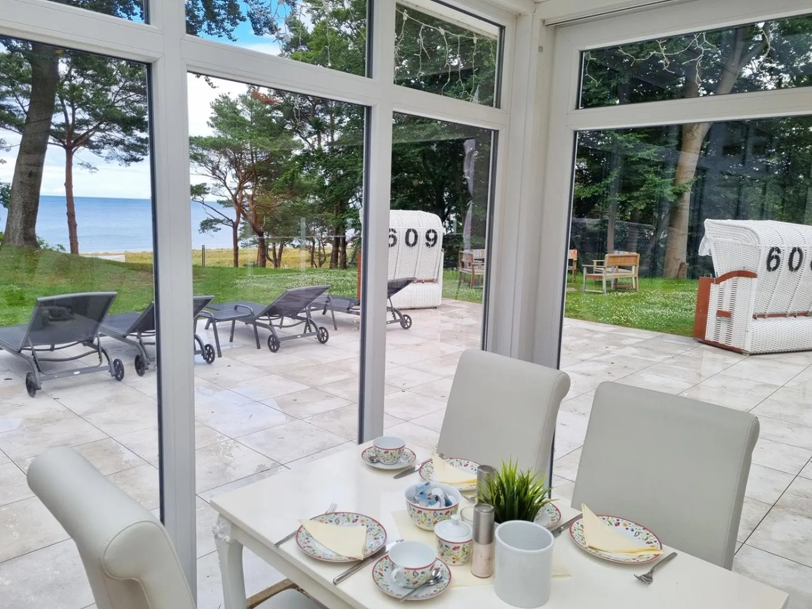 Natural landscape in Strandhotel Lindequist