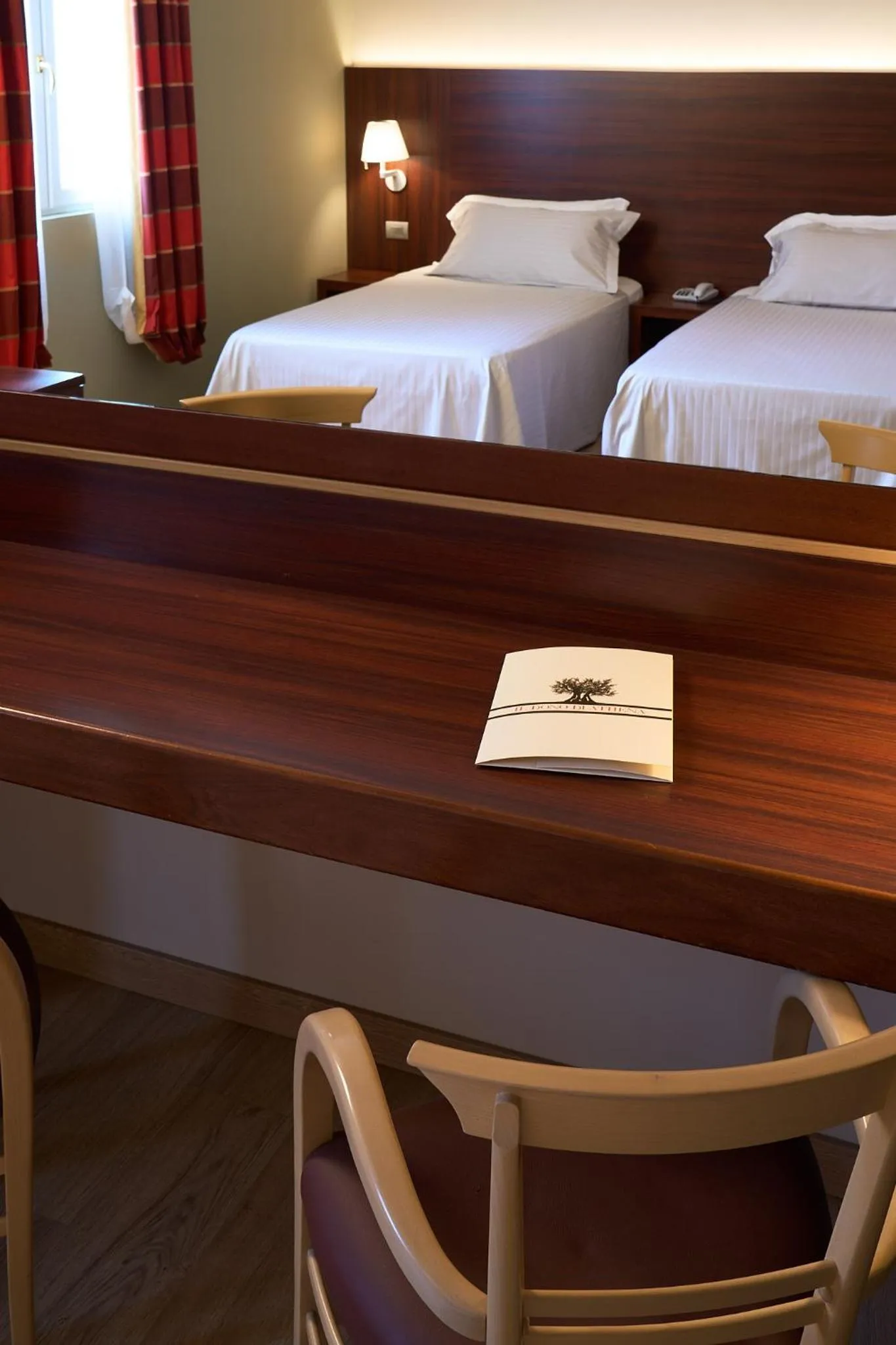 Bed in Delfina Palace Hotel