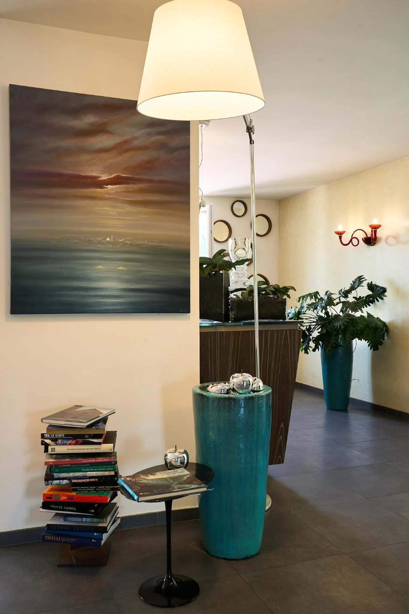 Lobby or reception in Delfina Palace Hotel