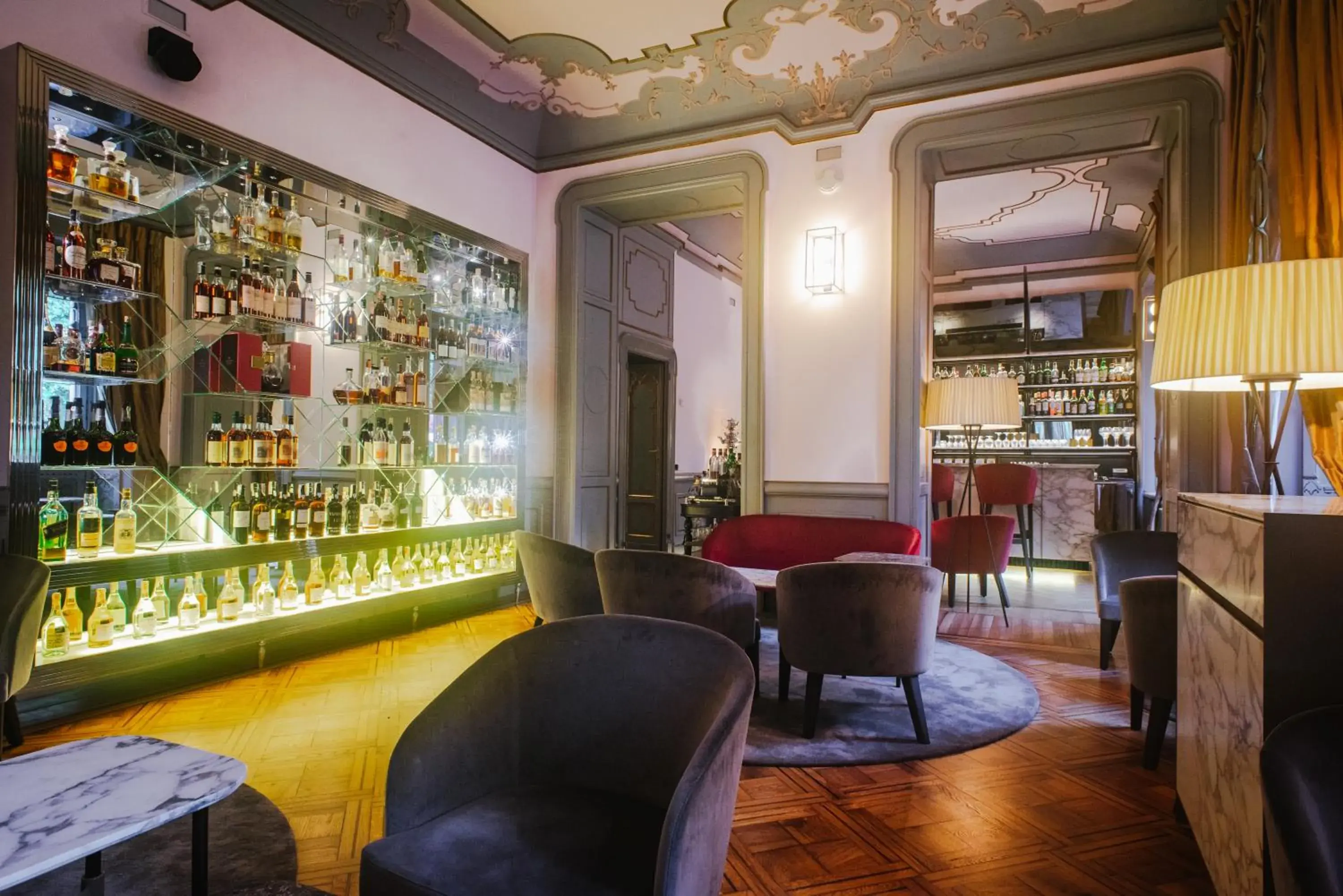 Lounge or bar in Relais & Chateaux Villa Crespi Lounge or bar in Relais & Chateaux Villa Crespi