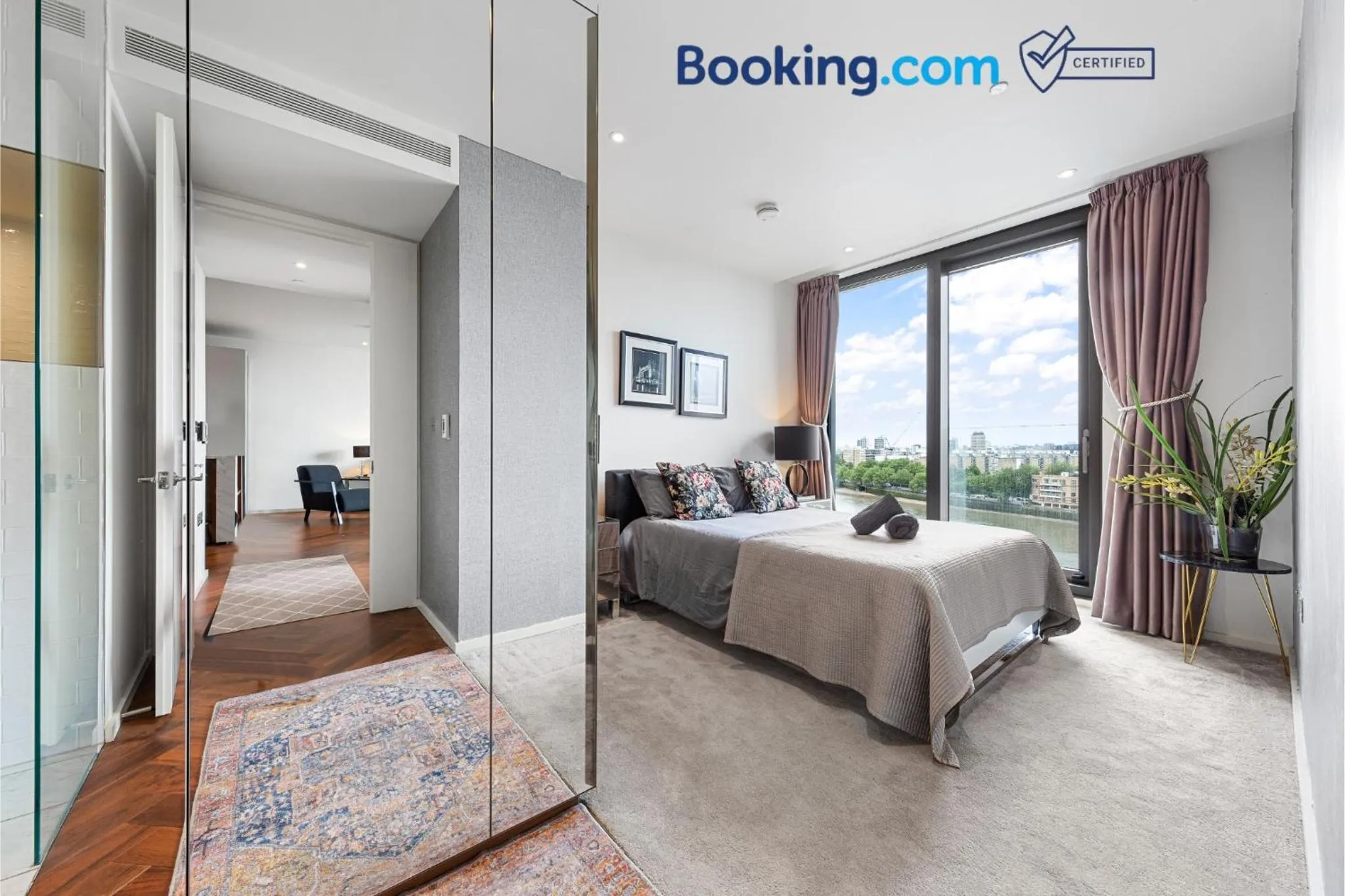 Bed in River Panorama Central London 2 bedroom New Development