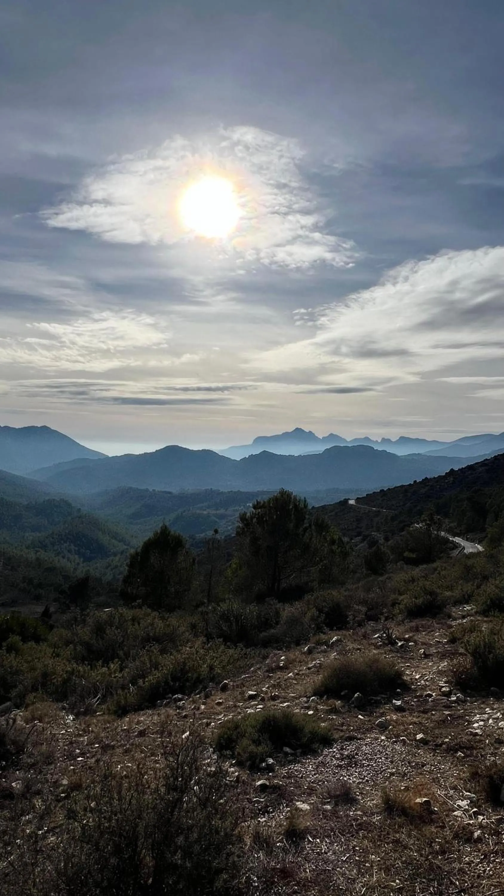 Natural landscape in Guest House Bellaguarda