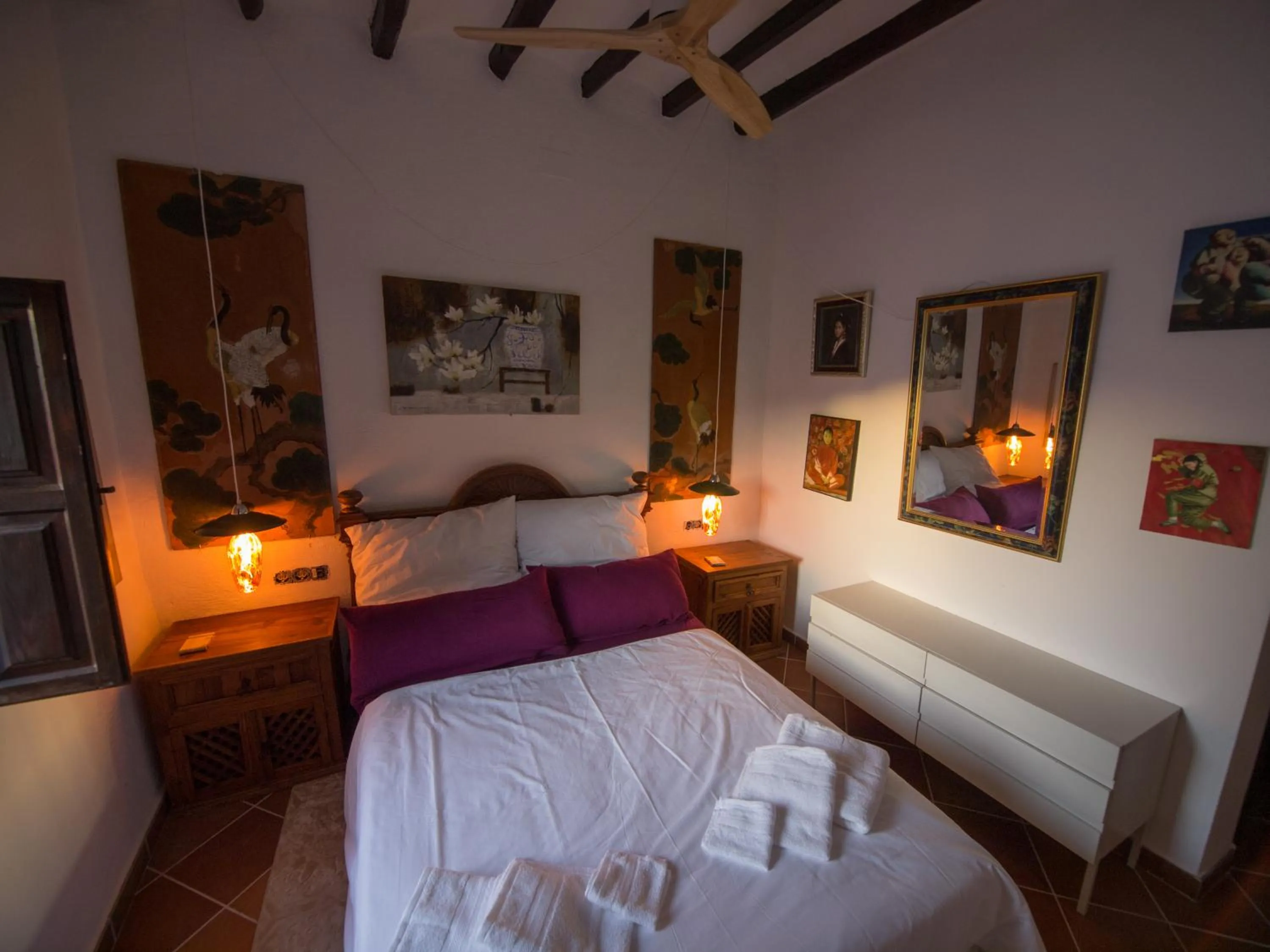 Bedroom, Bed in Guest House Bellaguarda