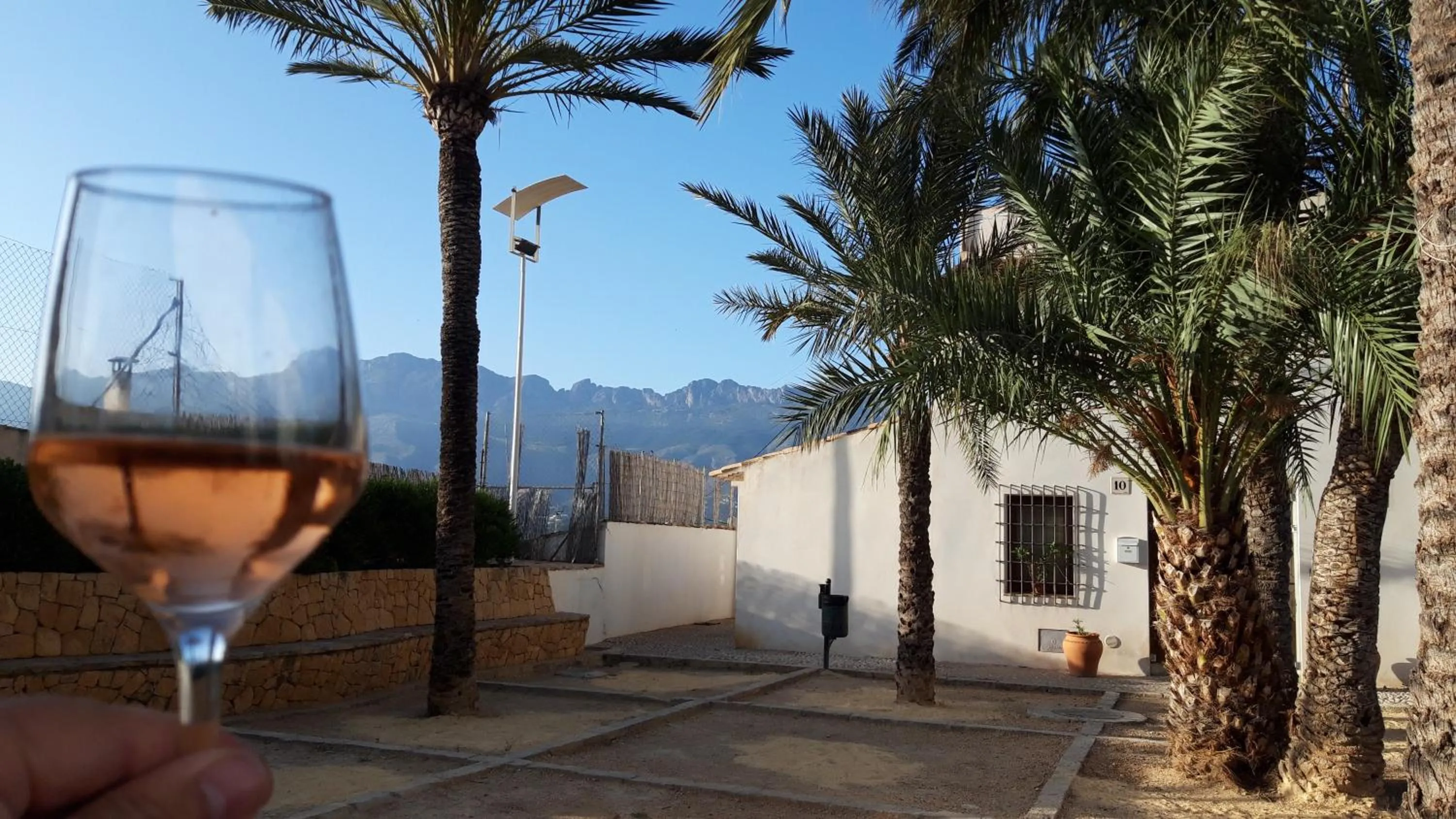 Mountain view in Guest House Bellaguarda