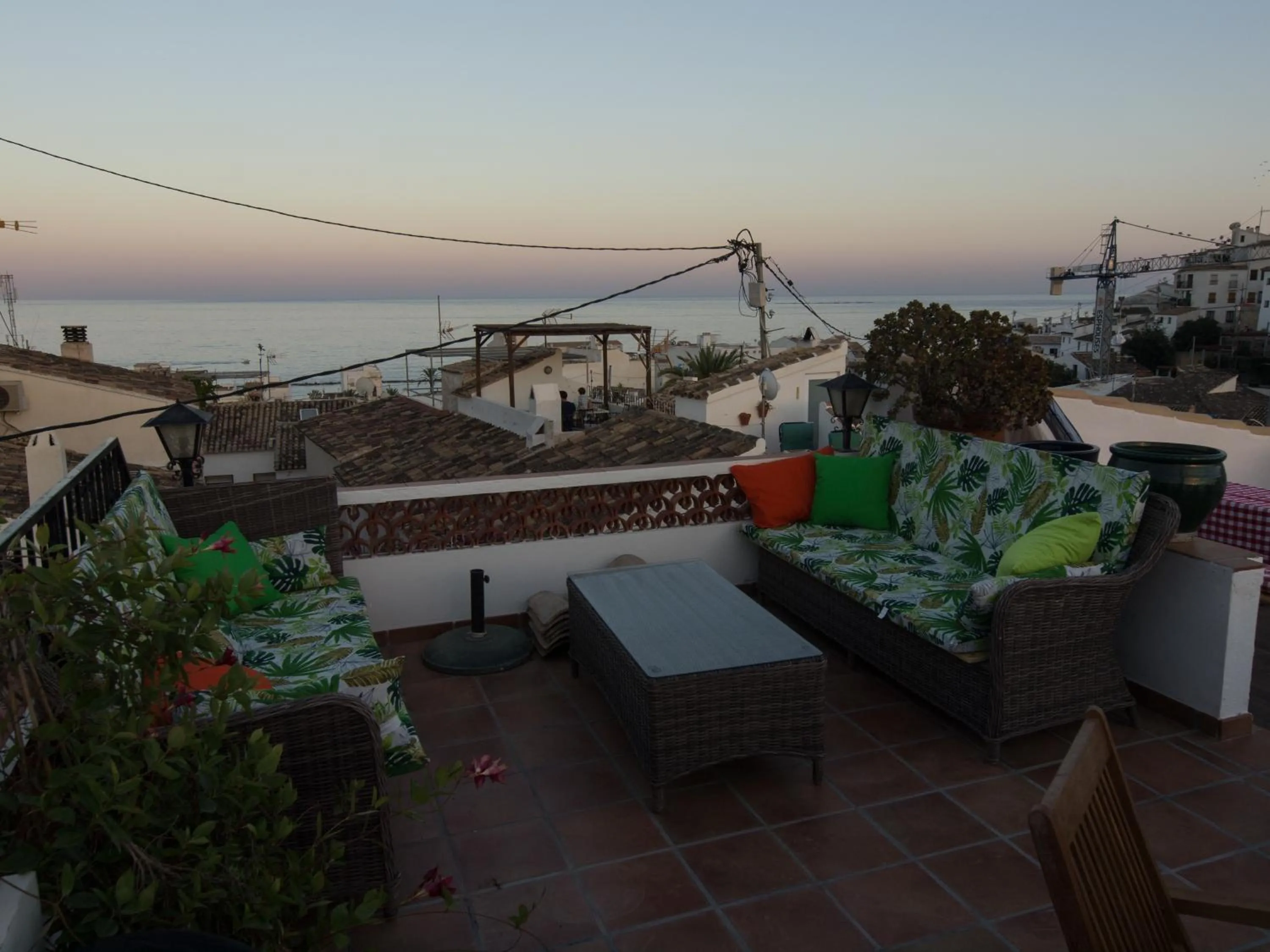 View (from property/room) in Guest House Bellaguarda