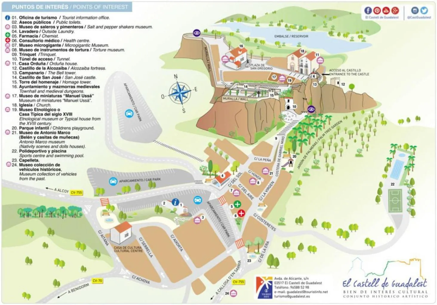 Activities in Guest House Bellaguarda